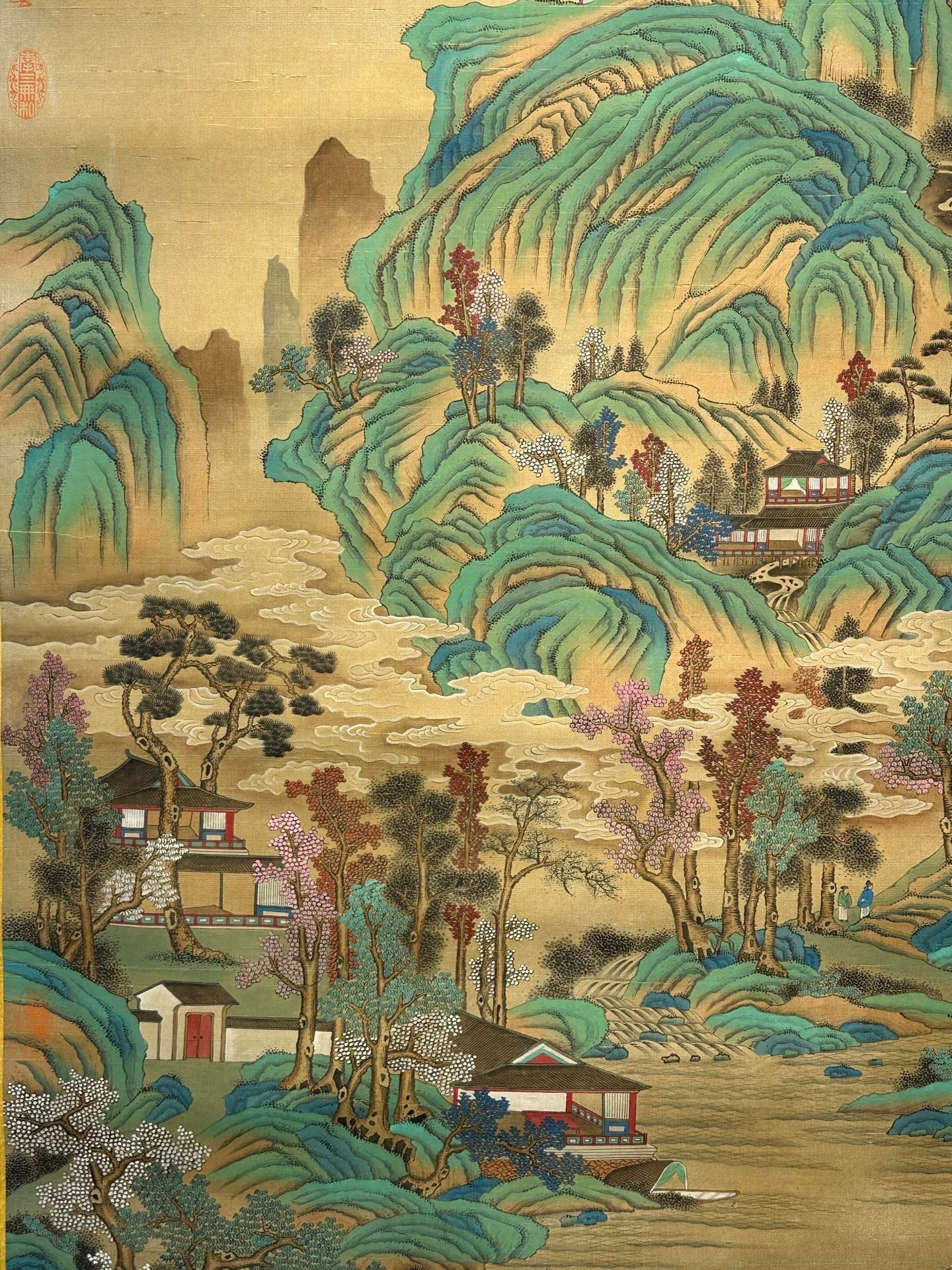 Chinese scroll painting Zhang Xuan