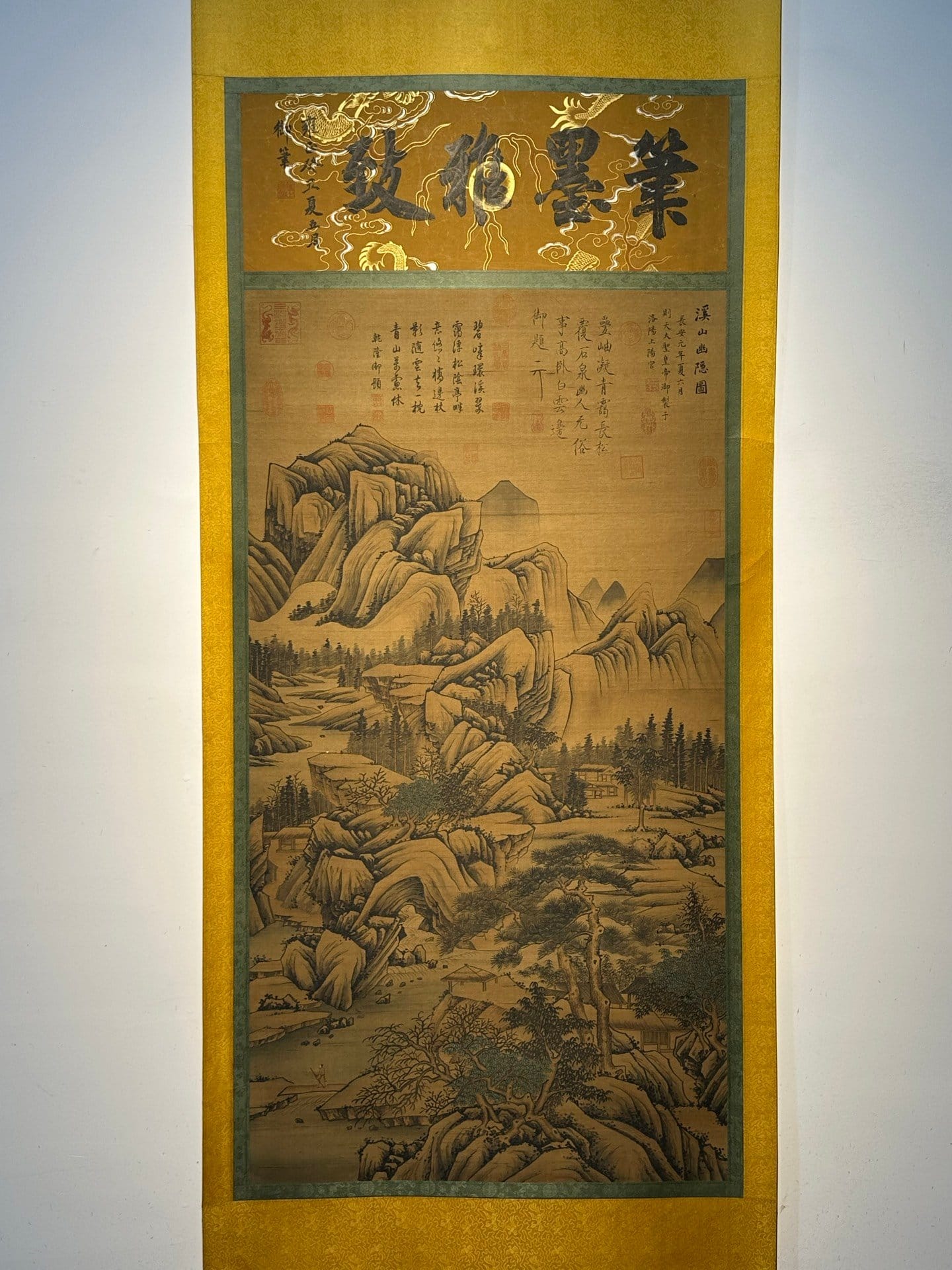 Chinese scroll painting Wu Zetian