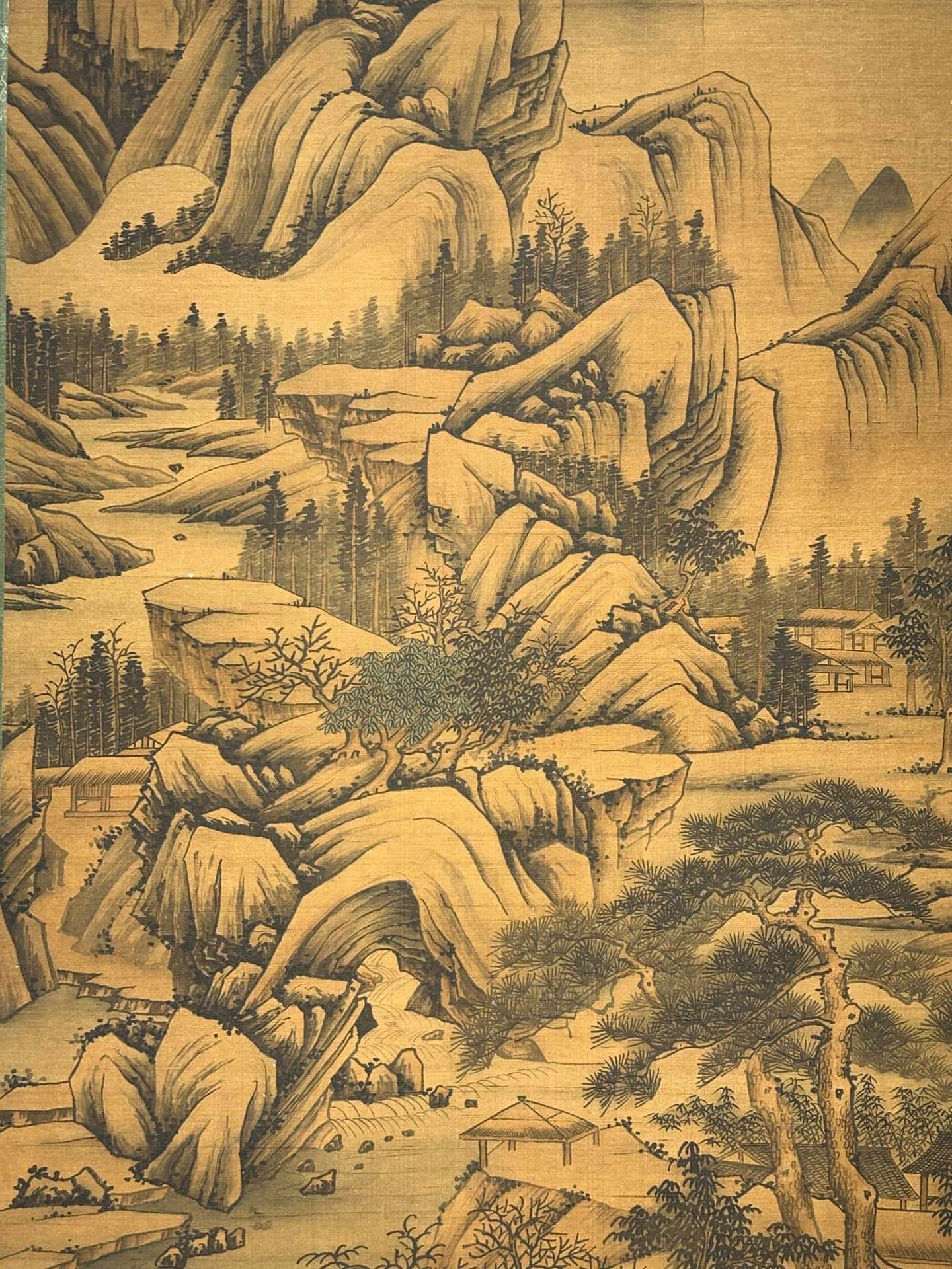Chinese scroll painting Wu Zetian