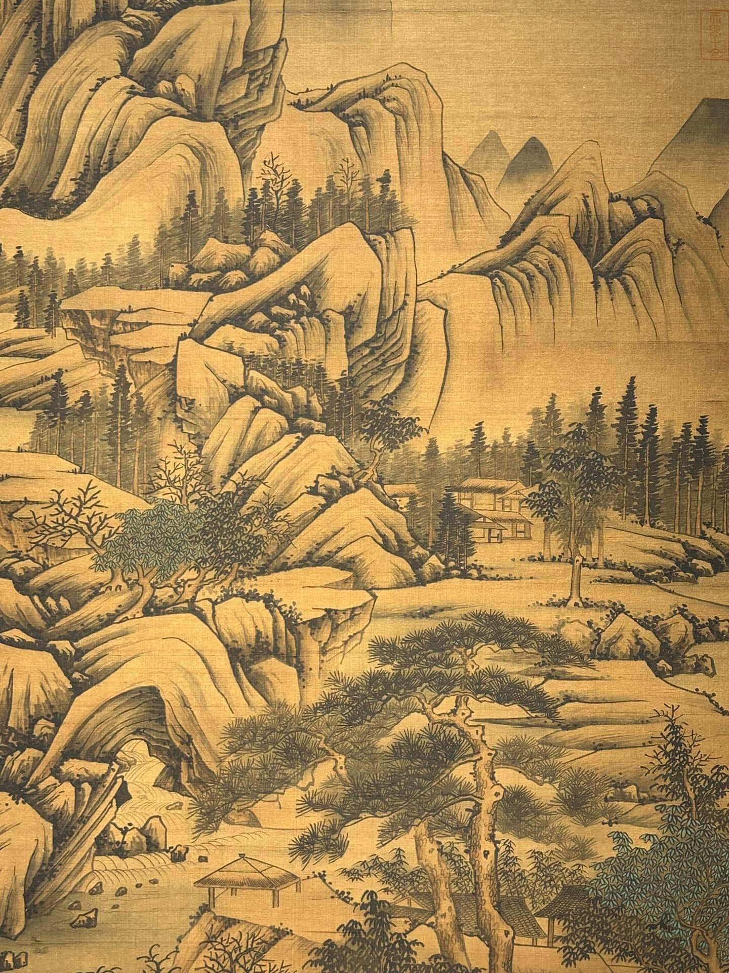 Chinese scroll painting Wu Zetian