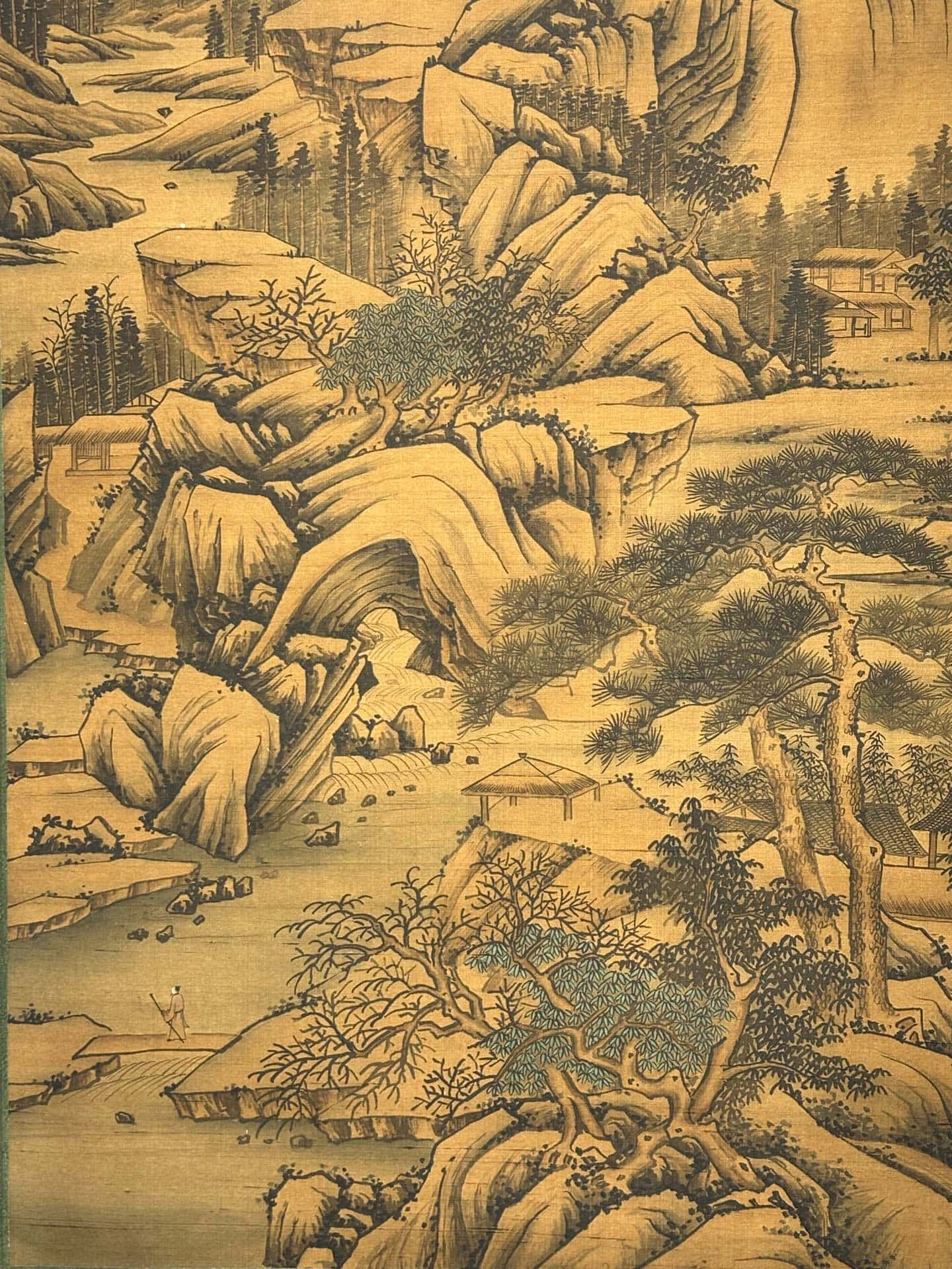 Chinese scroll painting Wu Zetian