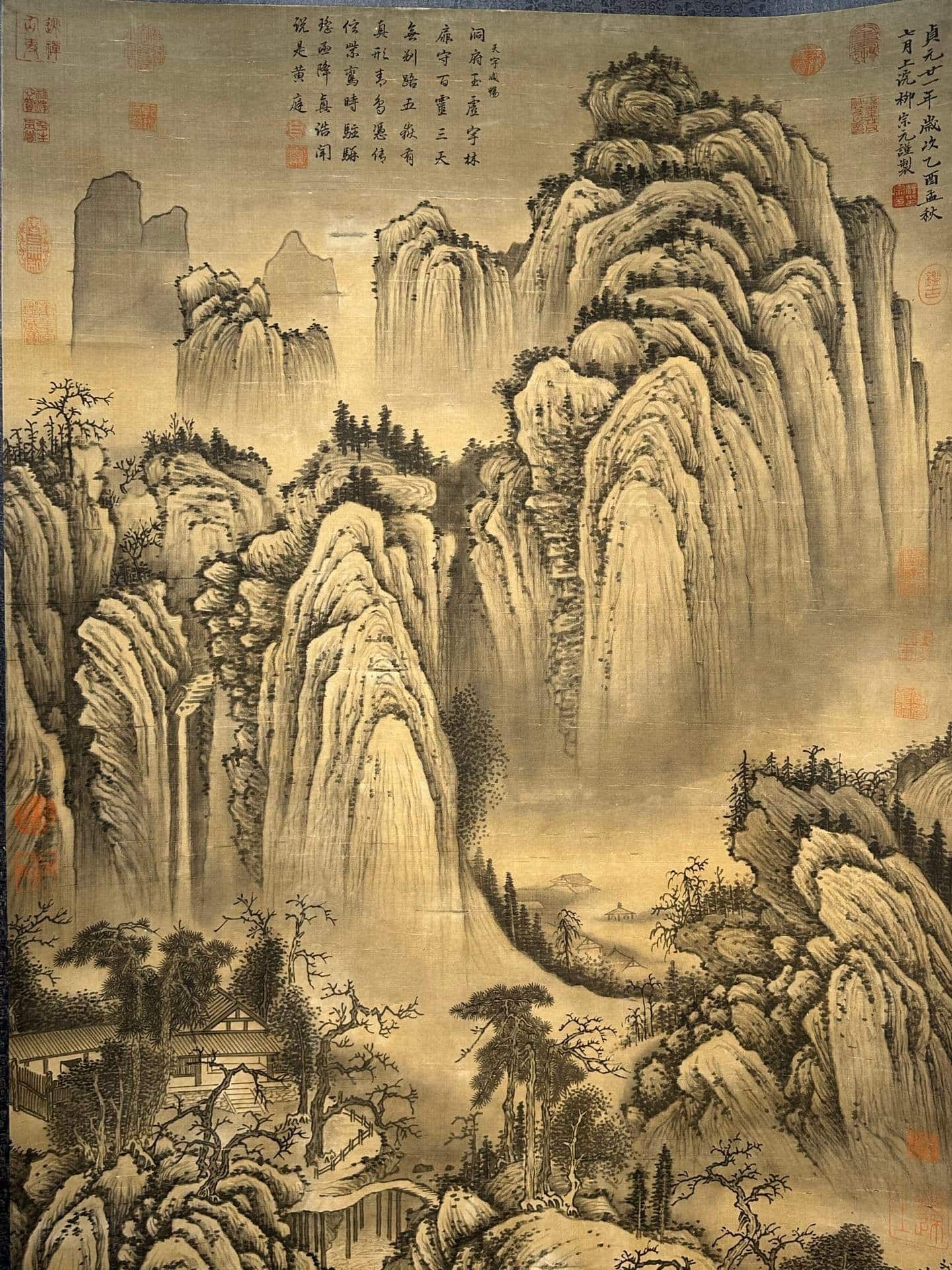 Chinese scroll painting Liu Zongyuan