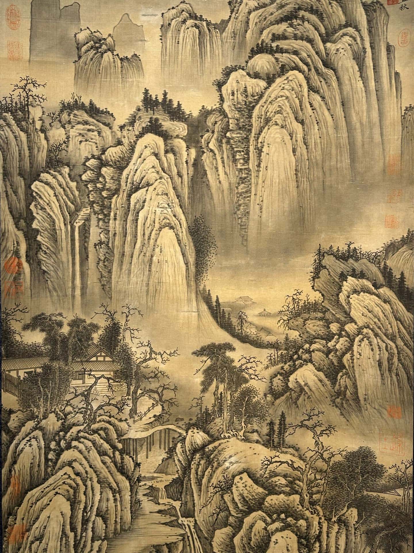 Chinese scroll painting Liu Zongyuan