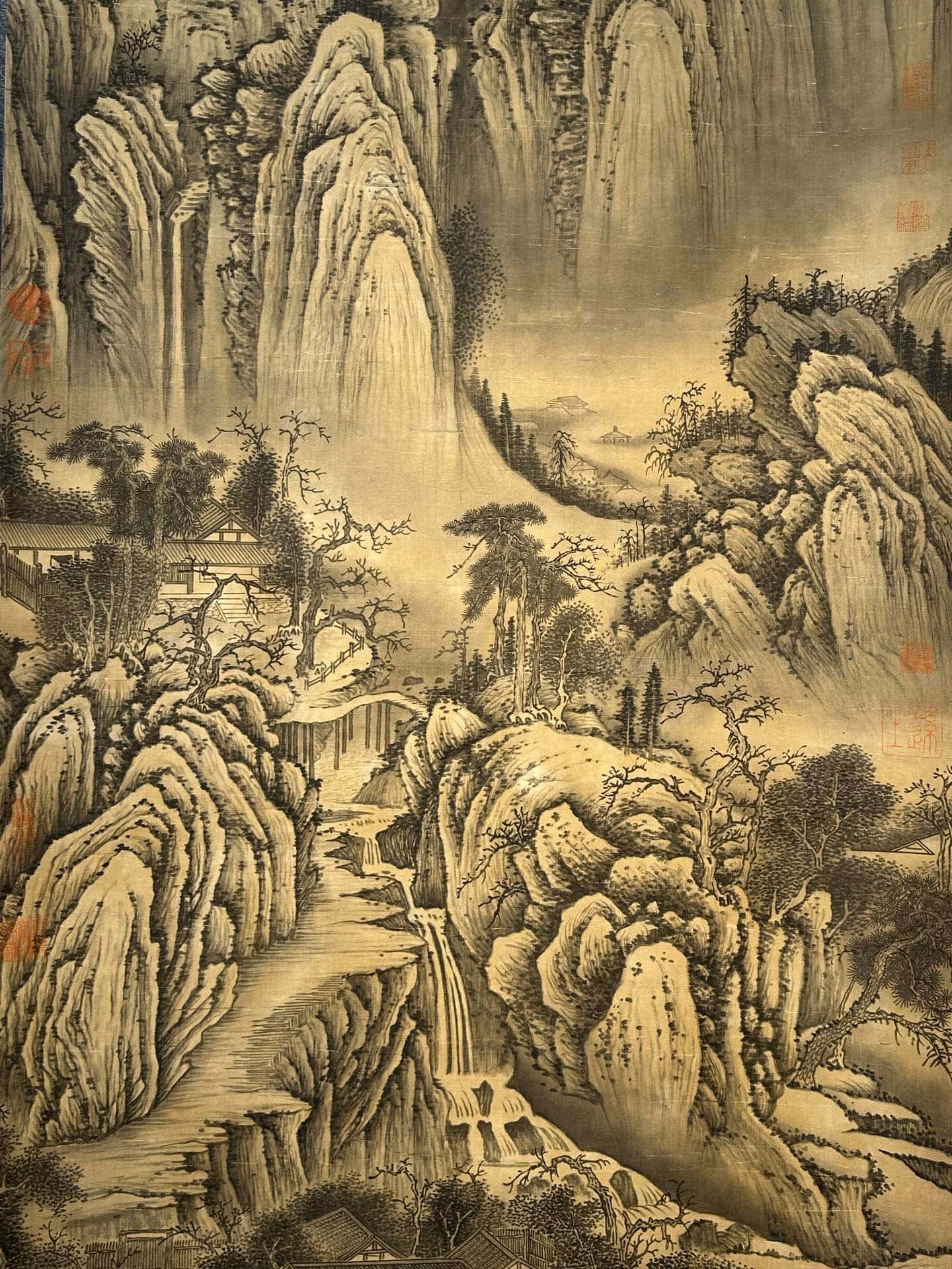 Chinese scroll painting Liu Zongyuan