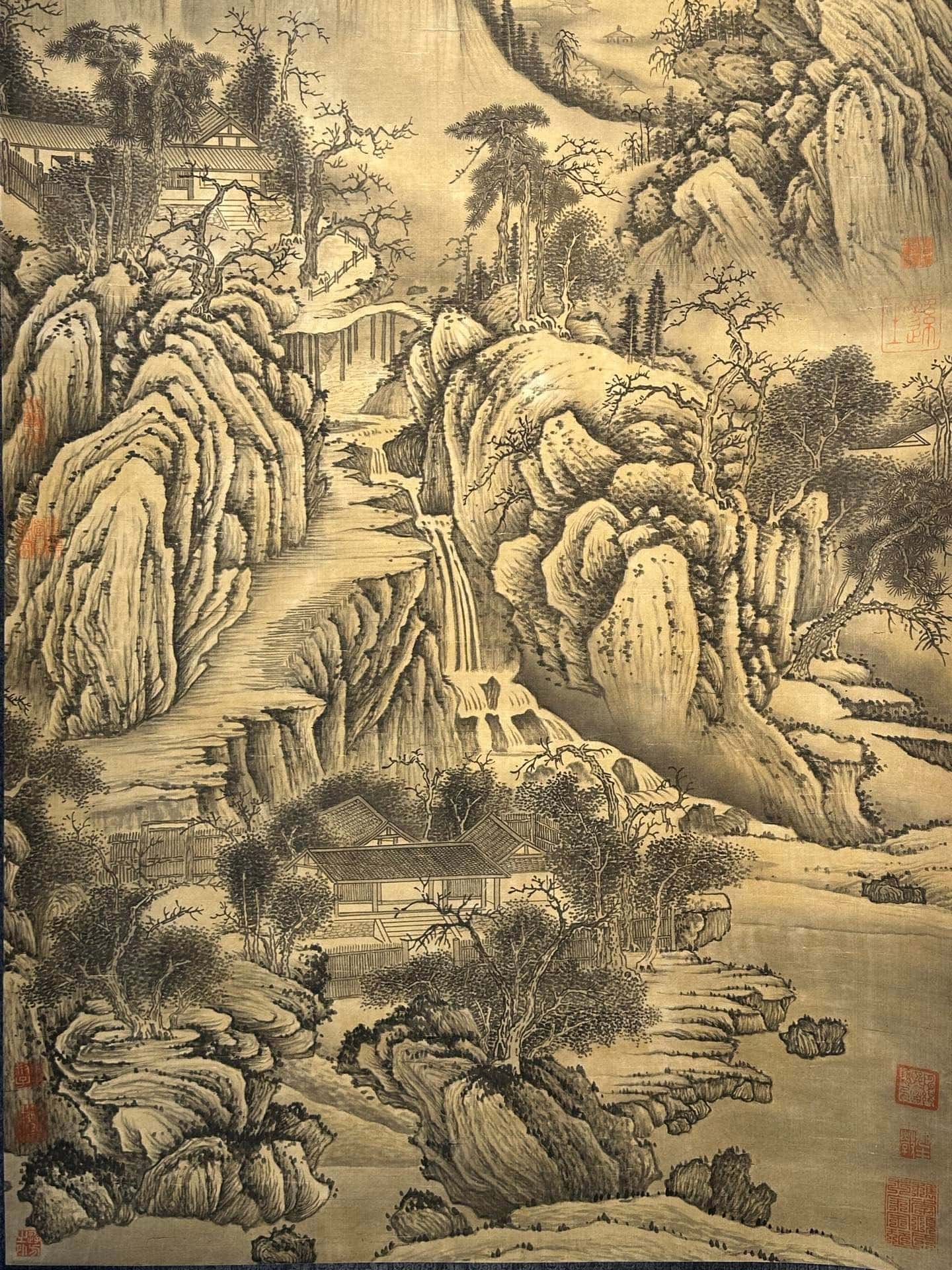 Chinese scroll painting Liu Zongyuan