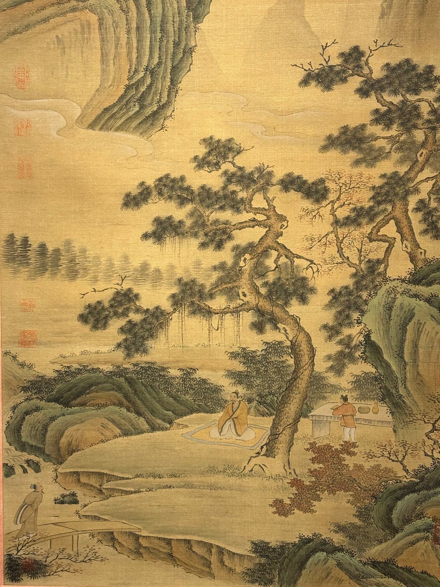 Chinese scroll painting Liang Lingzan
