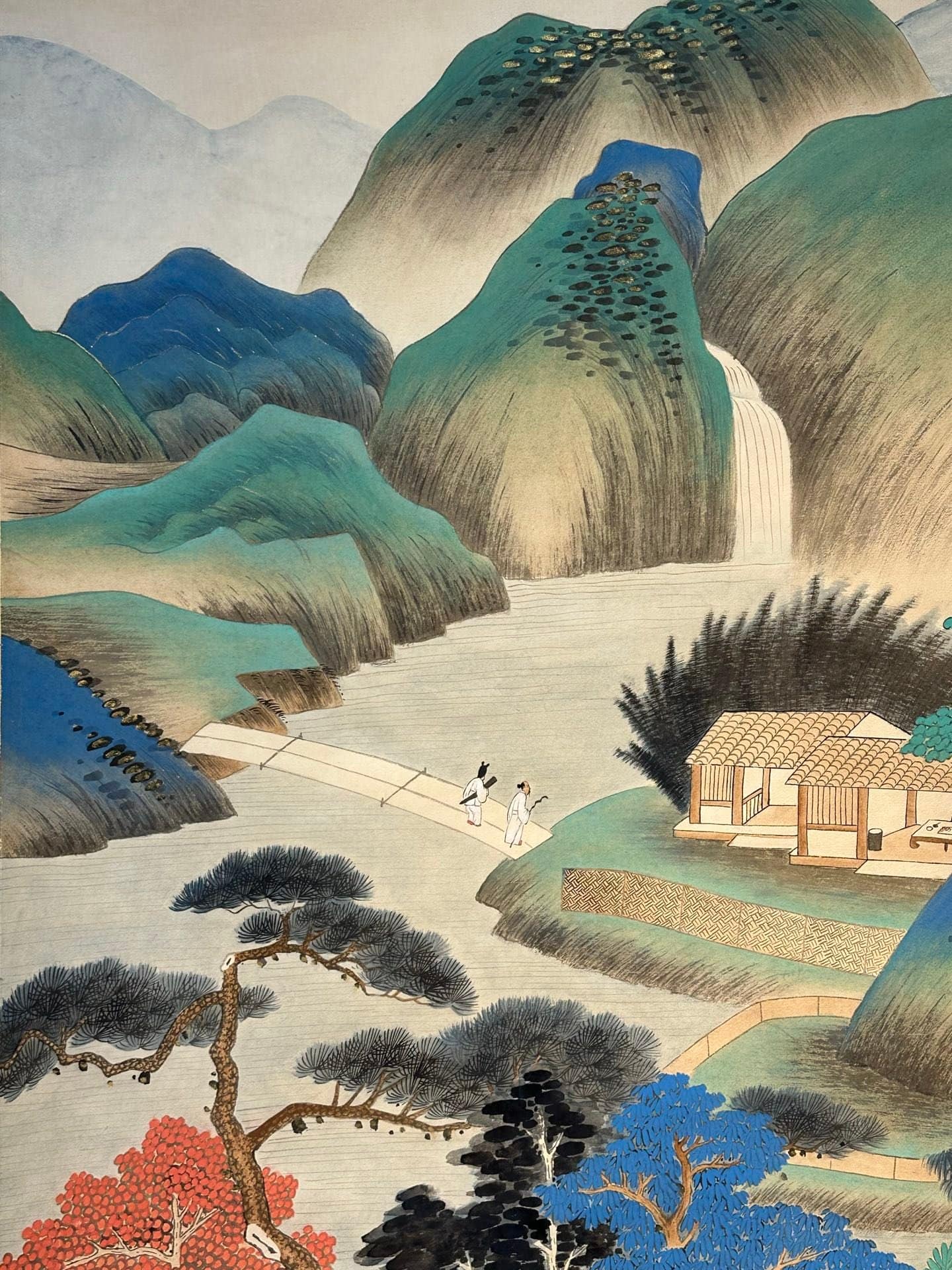 Chinese scroll painting Zhang Daqian