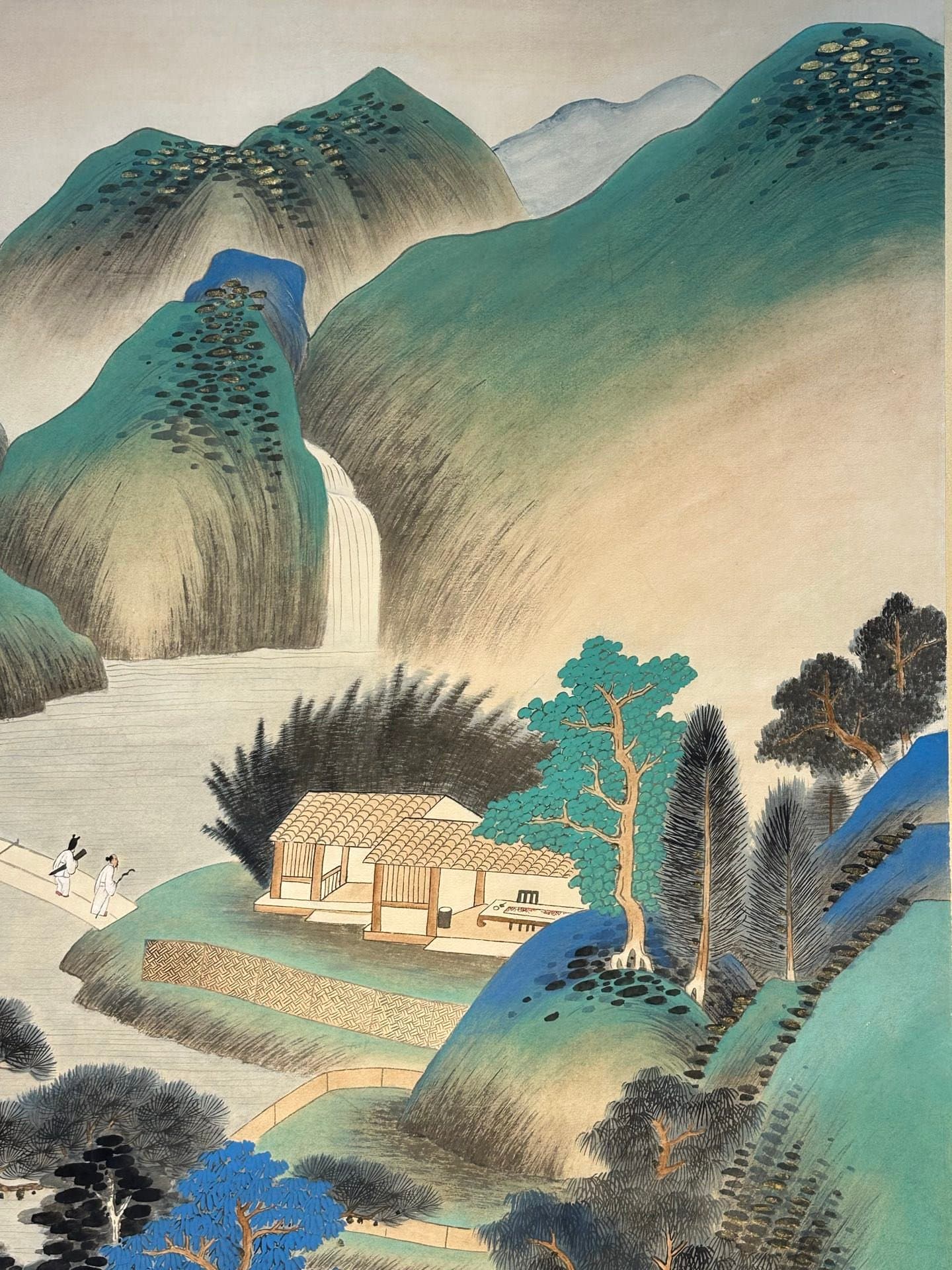 Chinese scroll painting Zhang Daqian