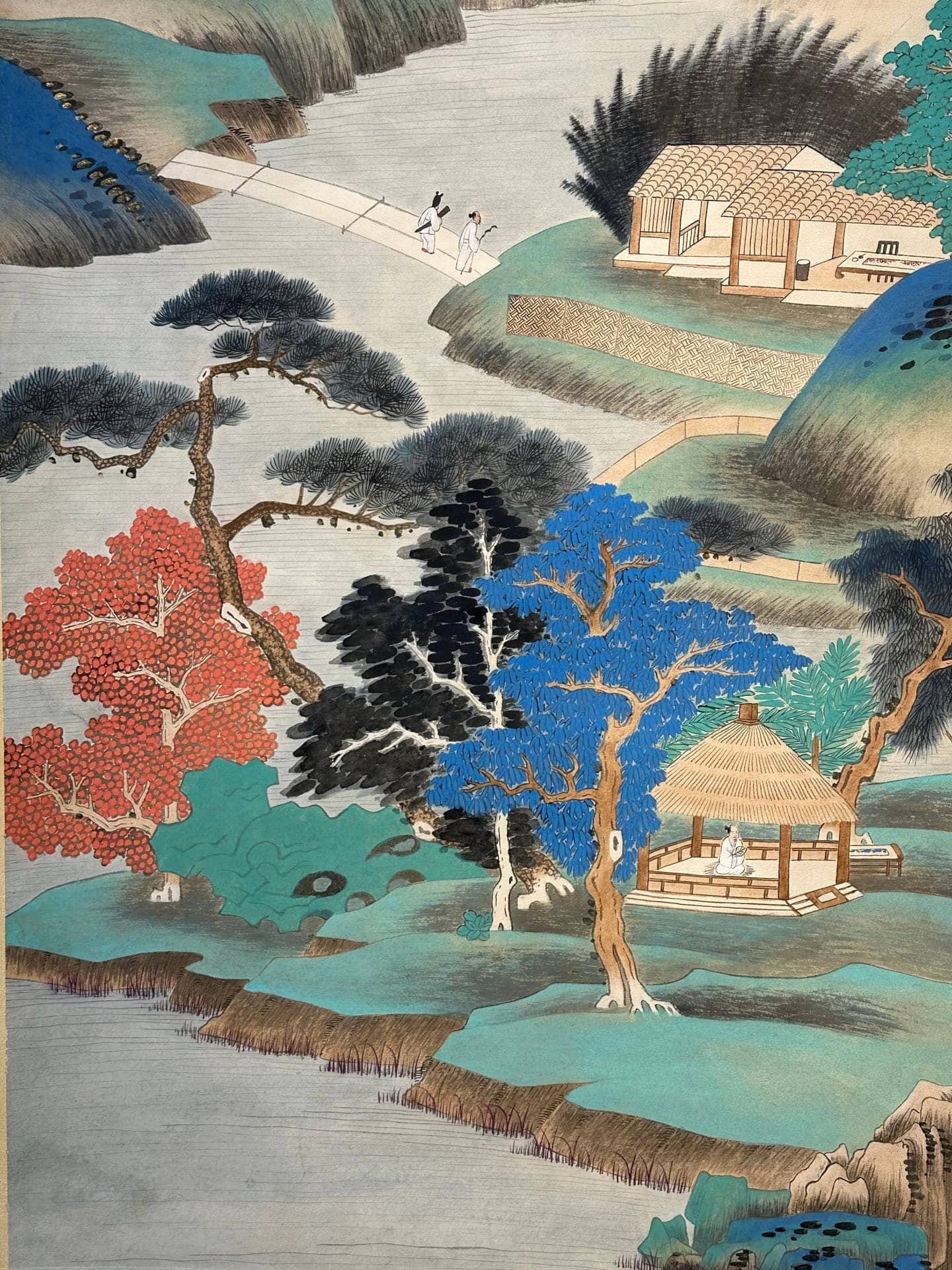 Chinese scroll painting Zhang Daqian