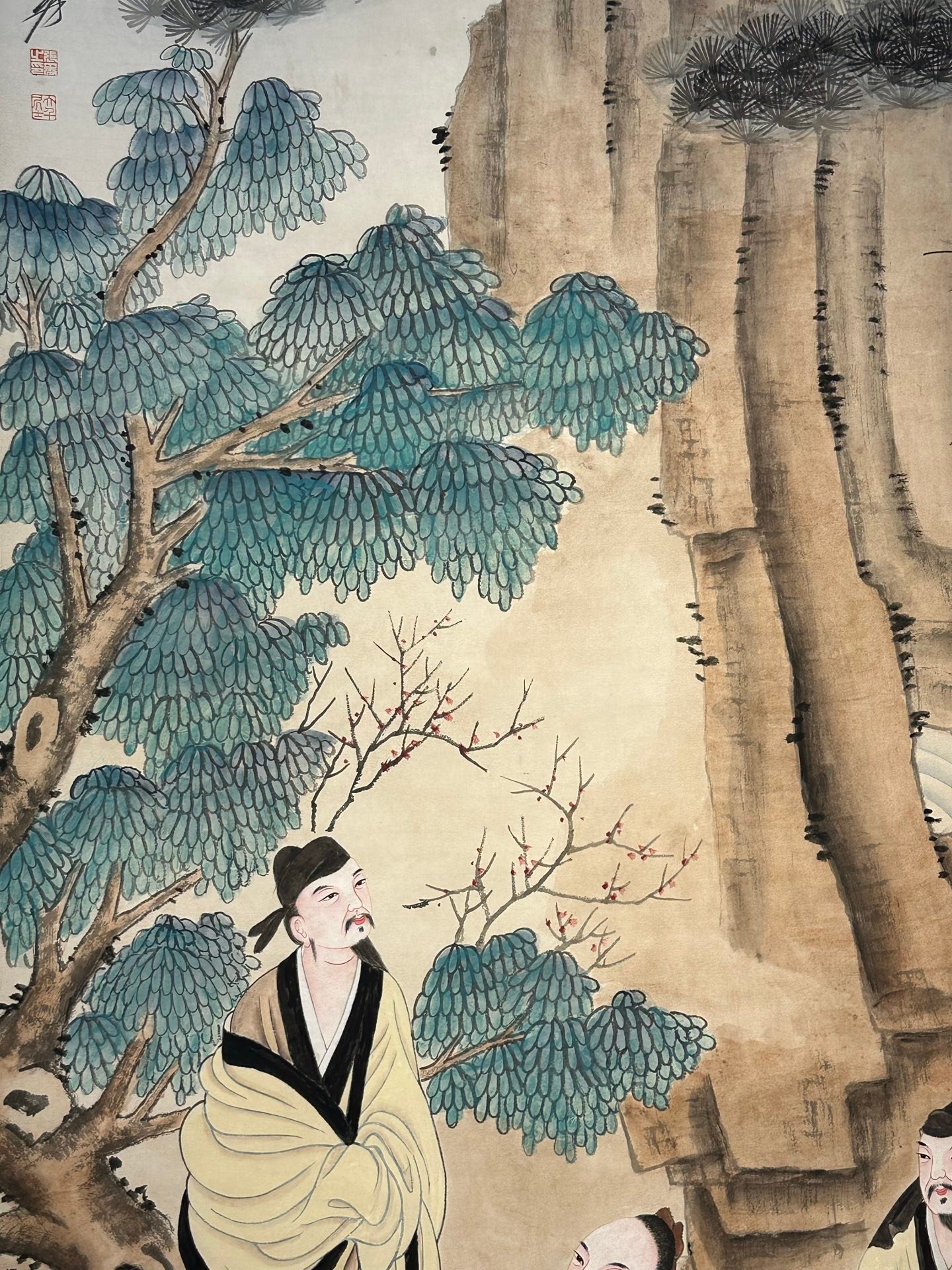 Chinese scroll painting Zhang Daqian