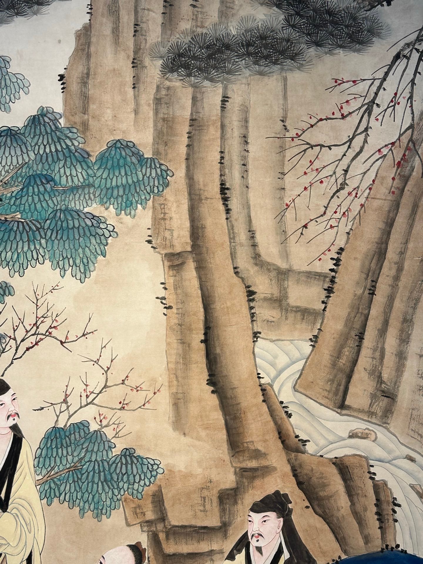 Chinese scroll painting Zhang Daqian