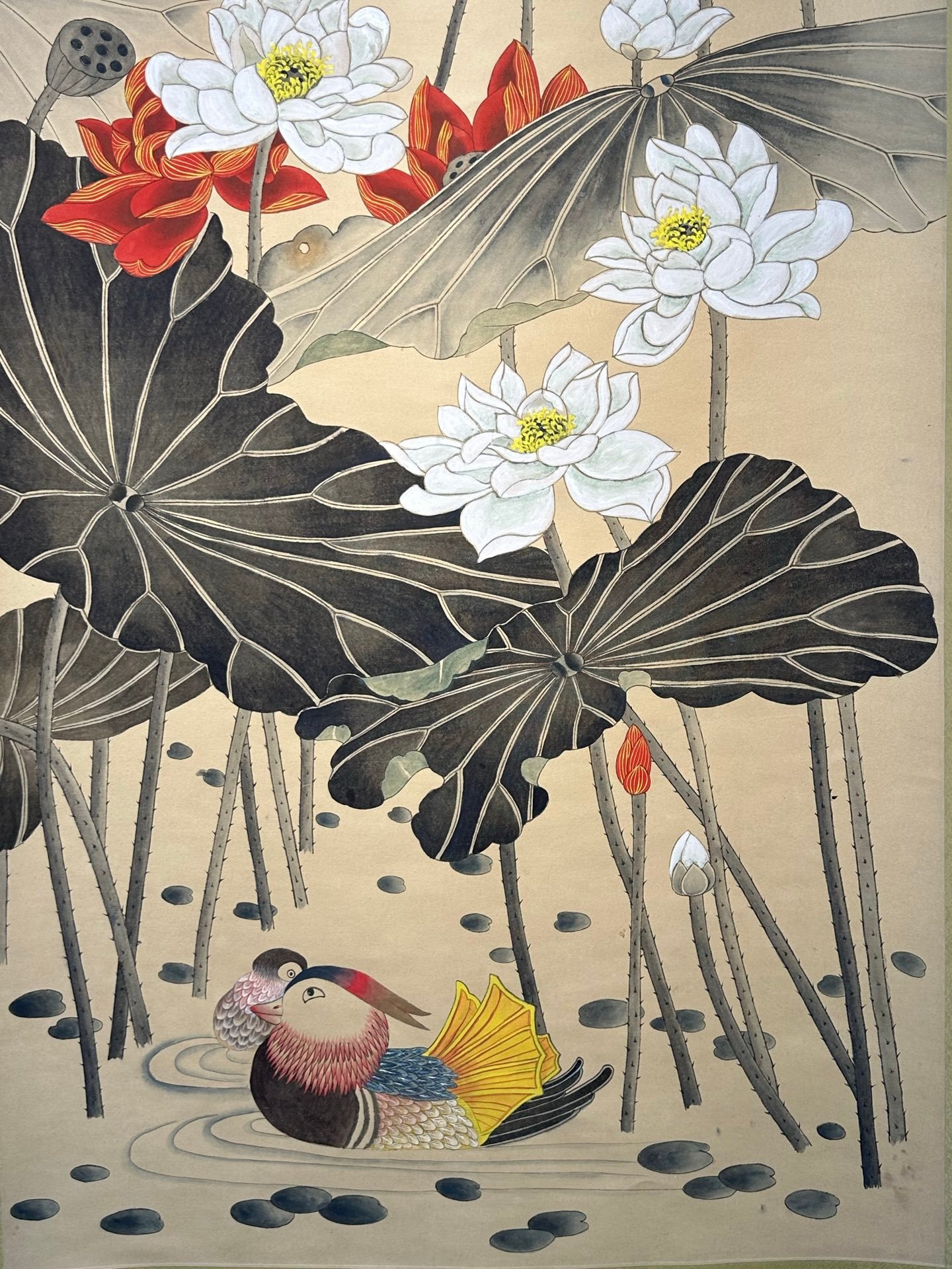 Chinese scroll painting Zhang Daqian