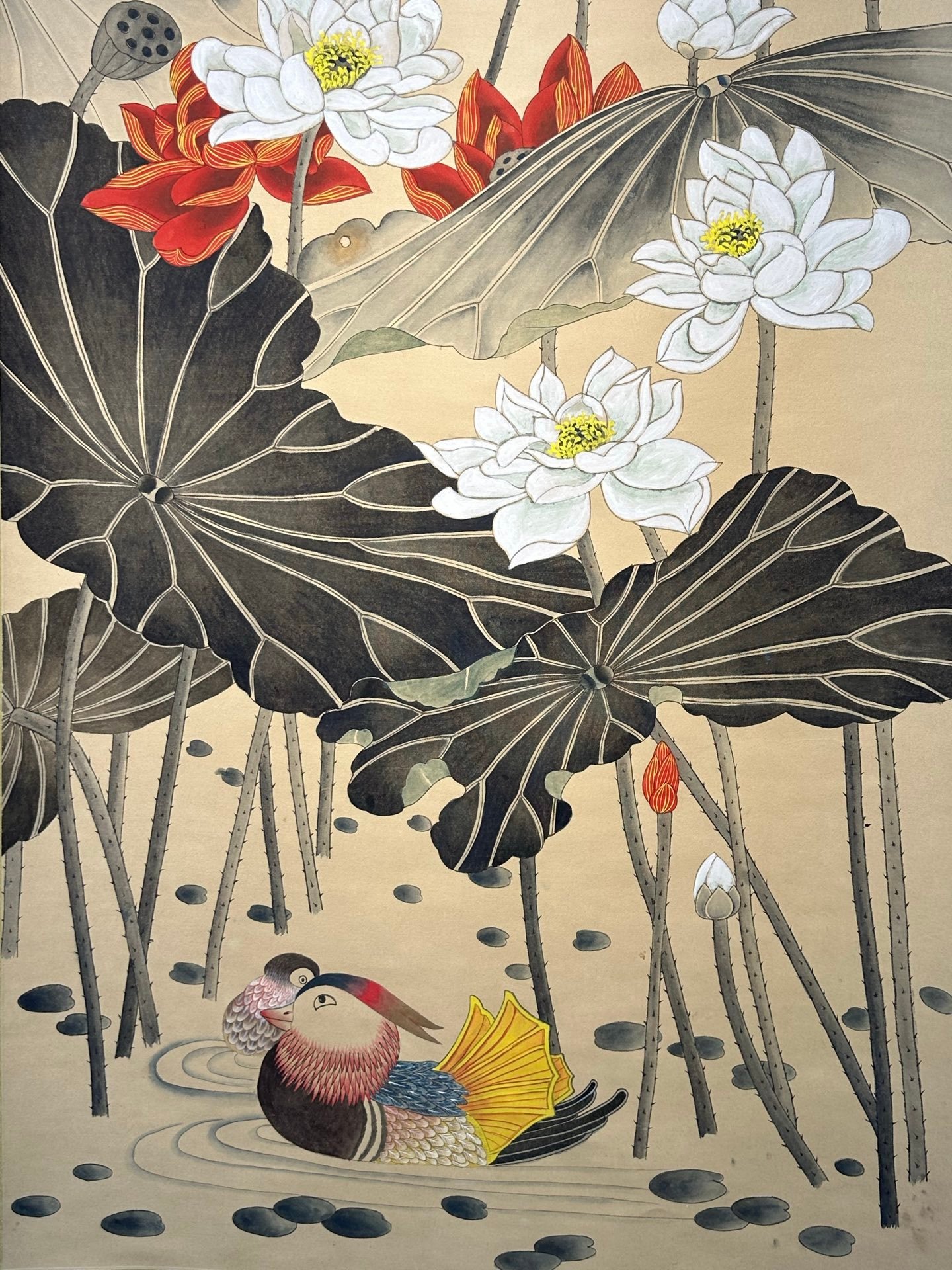 Chinese scroll painting Zhang Daqian