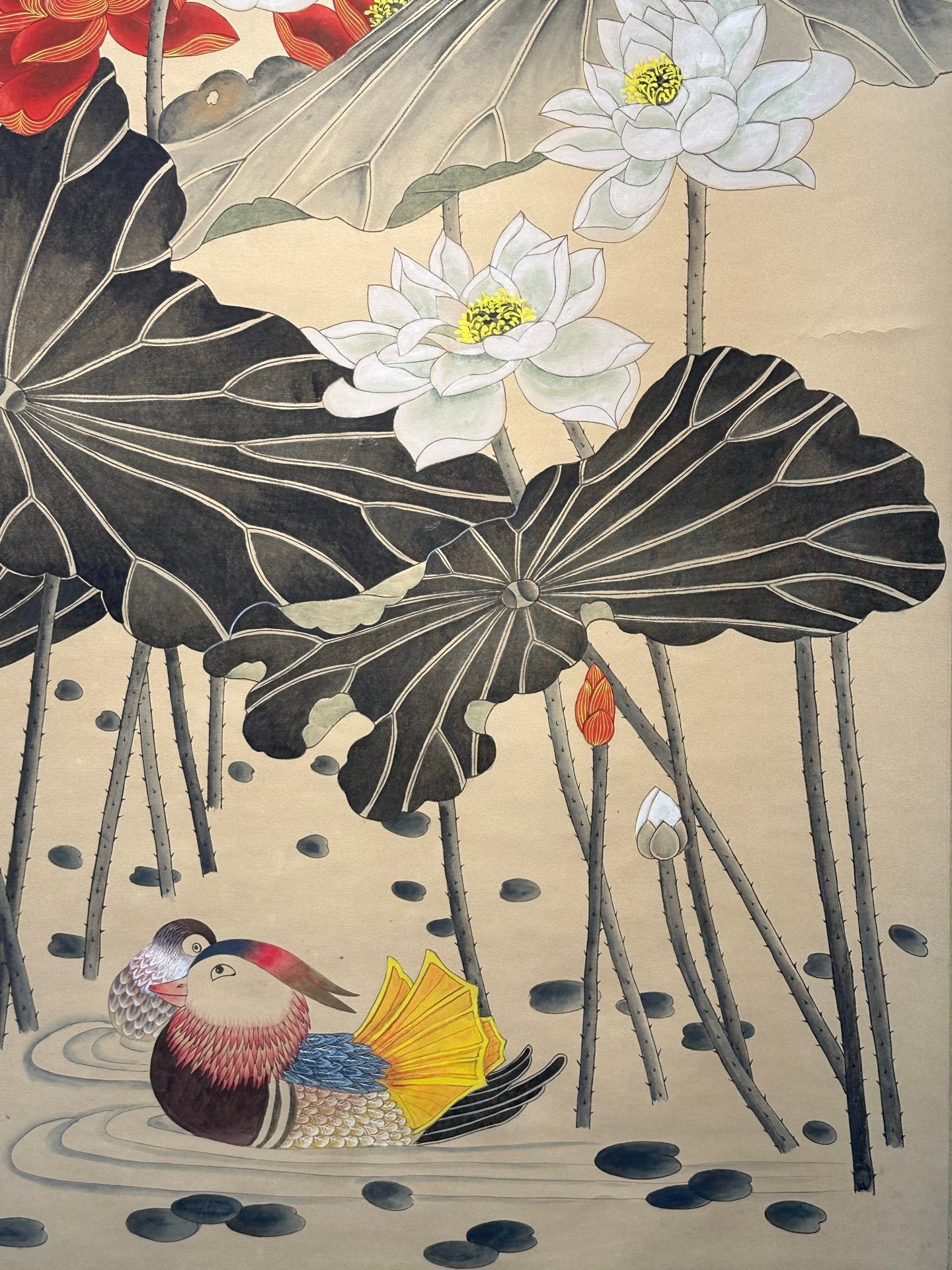Chinese scroll painting Zhang Daqian