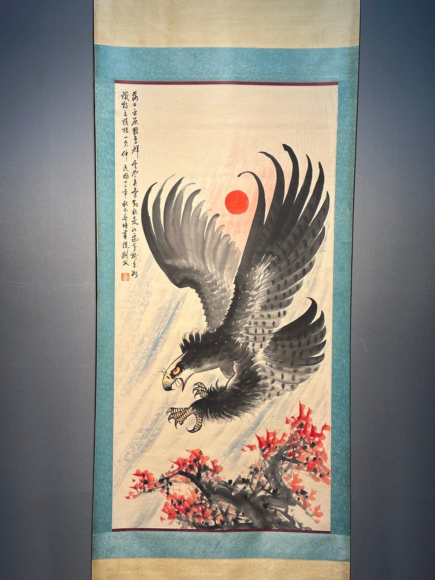 Chinese scroll painting Gao Jianfu