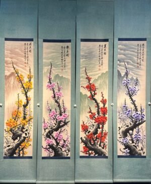 Chinese scroll painting Guan Shanyue