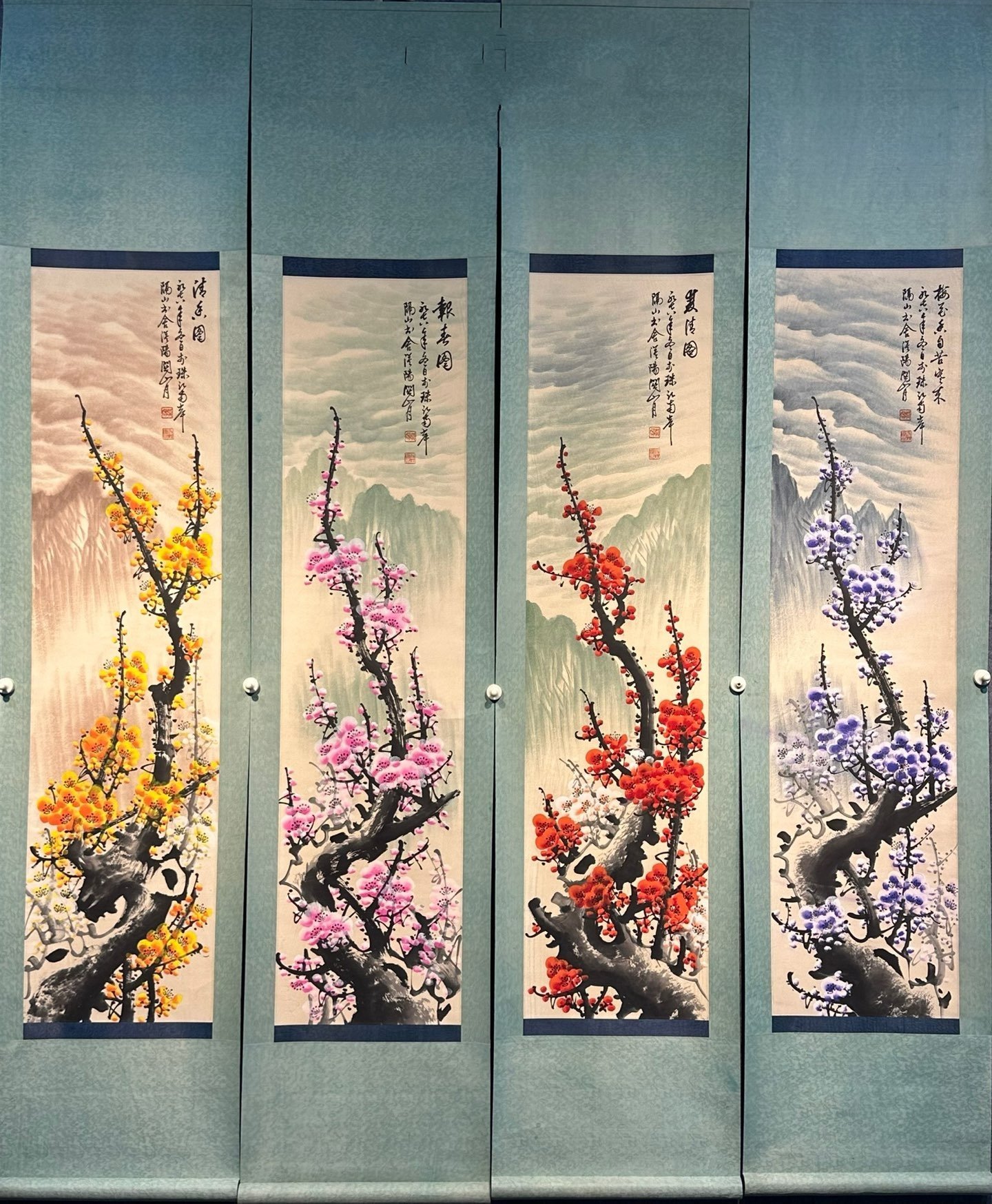 Chinese scroll painting Guan Shanyue