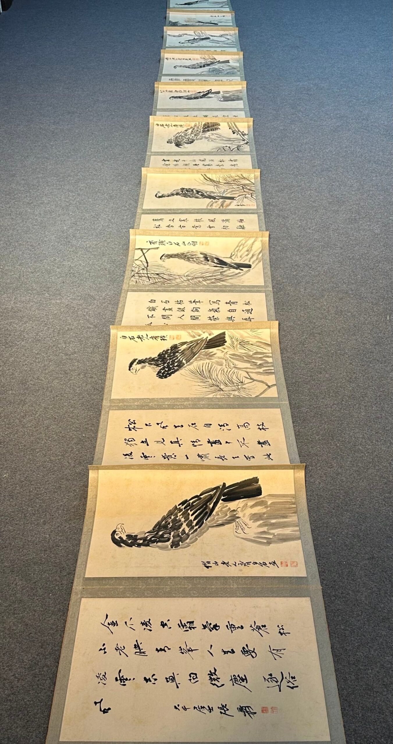 Chinese scroll painting Qi Baishi