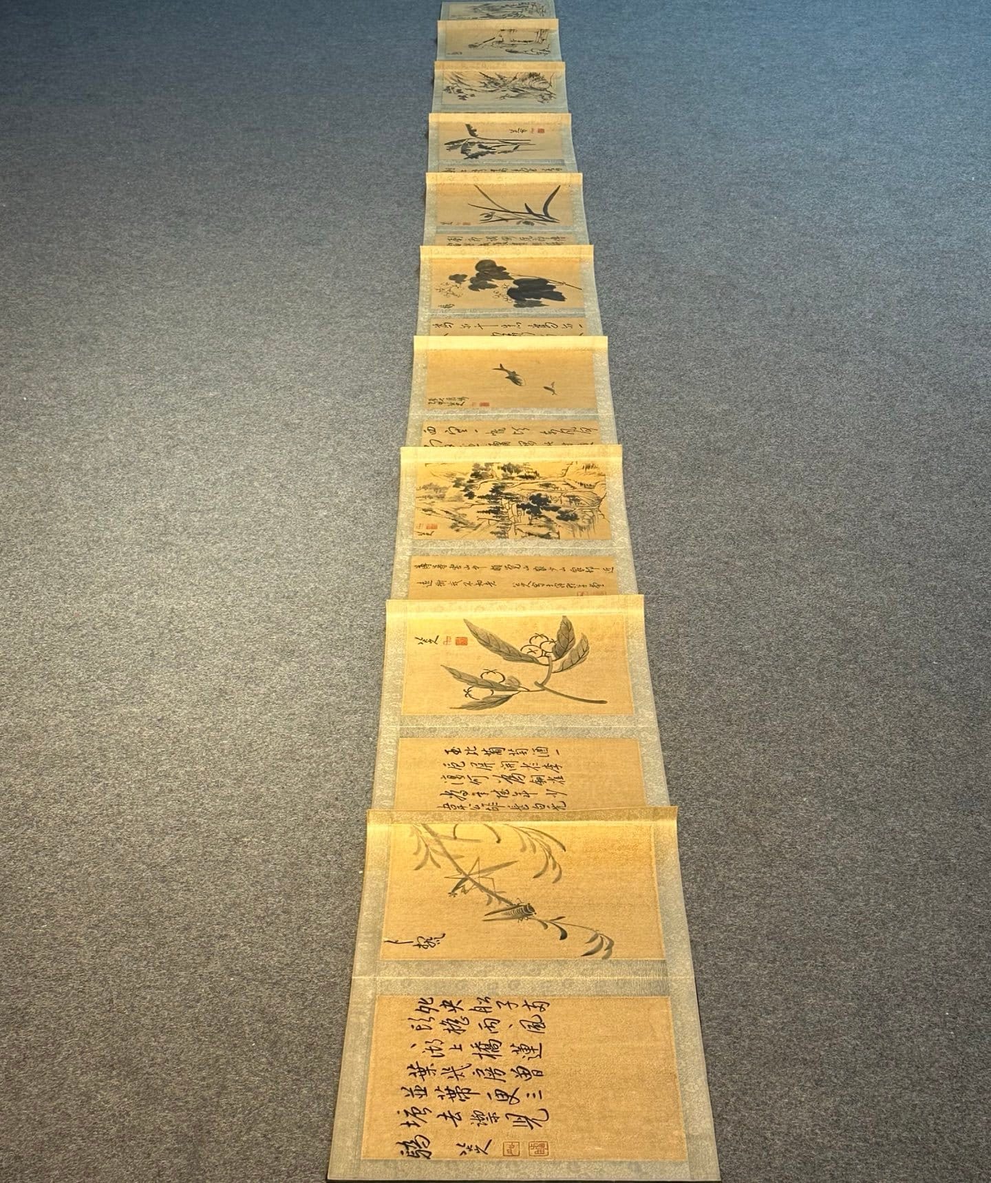 Chinese scroll painting Bada Shanren