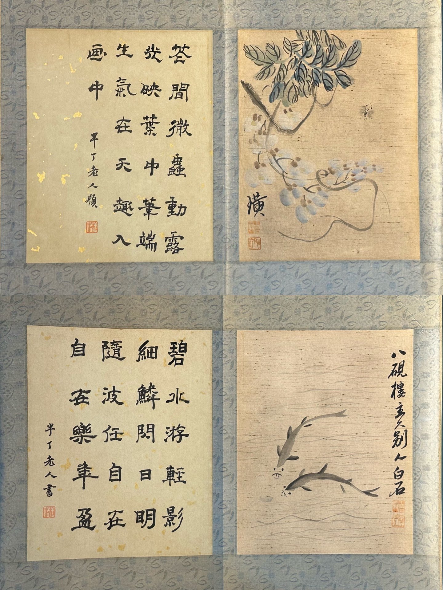Chinese scroll painting Qi Baishi