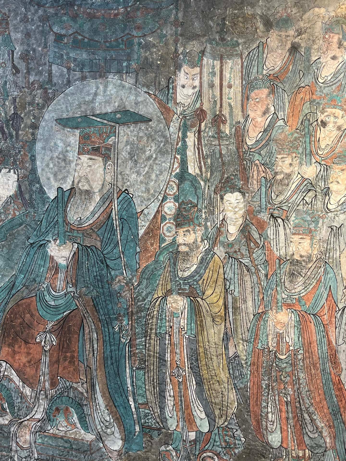 Chinese scroll painting Zhang Daqian