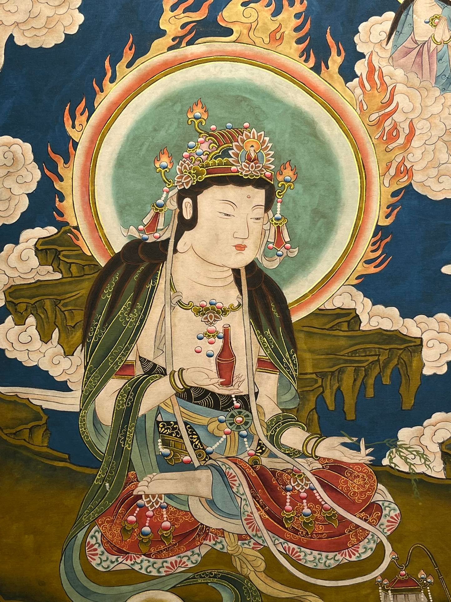 Chinese scroll painting Liu Guandao