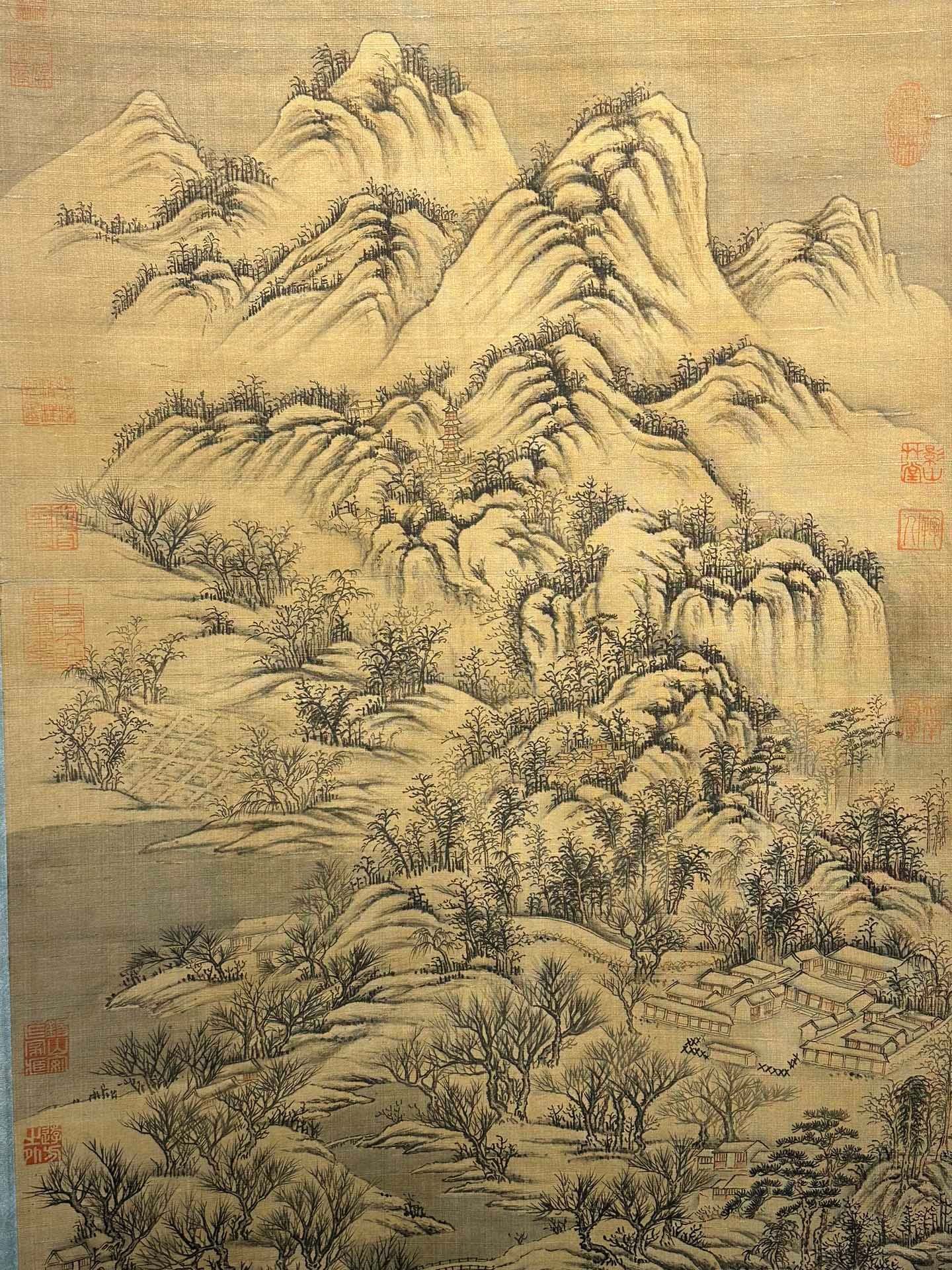 Chinese scroll painting Guo Xi