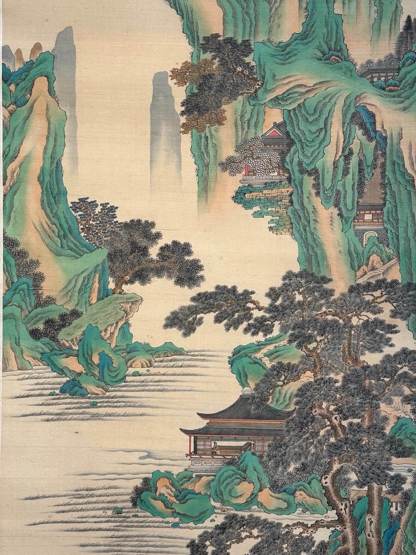 Chinese scroll painting Zhang Daqian