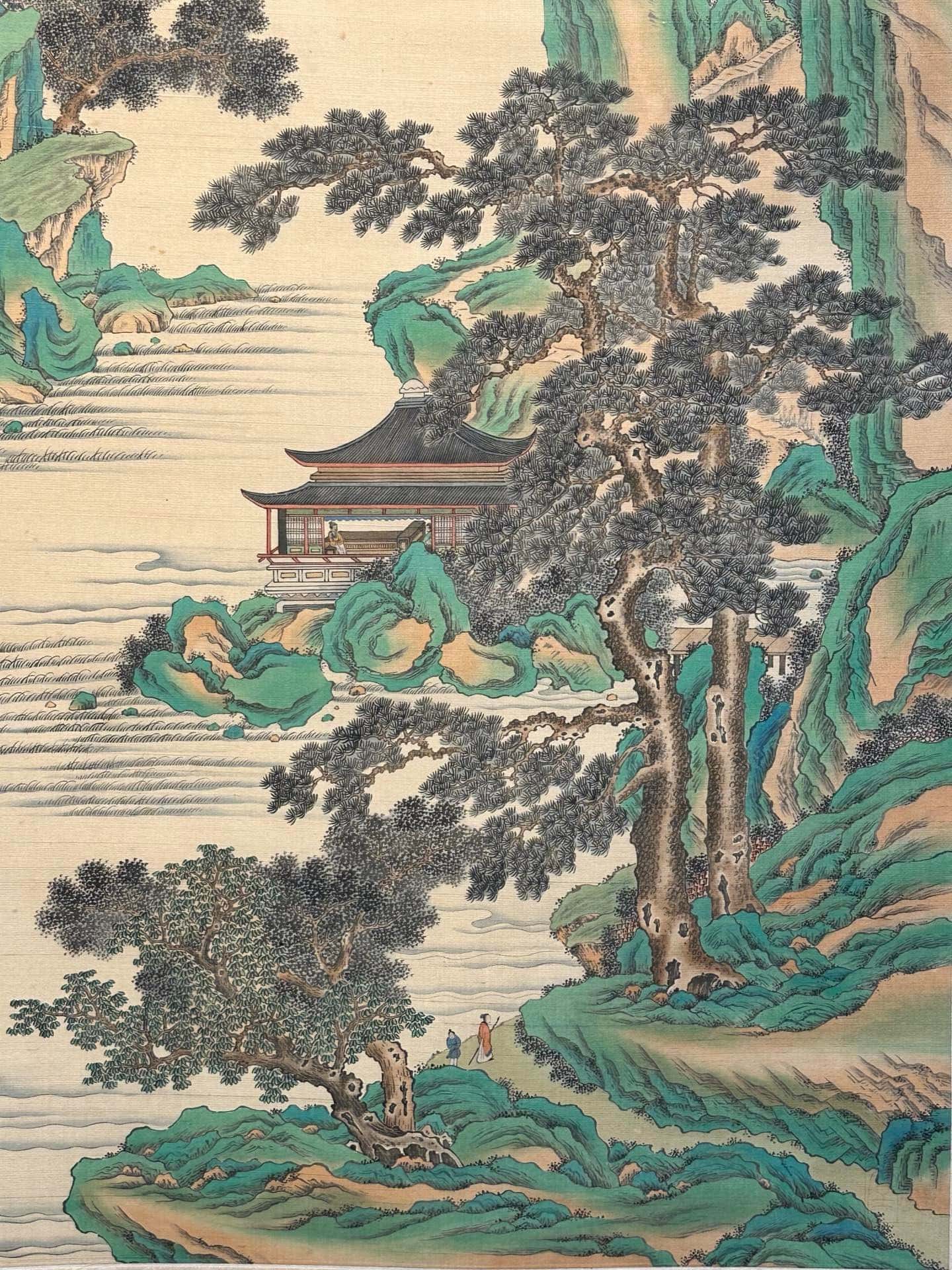 Chinese scroll painting Zhang Daqian