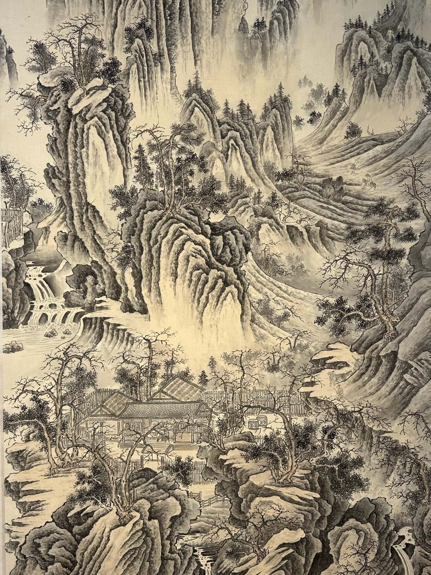 Chinese scroll painting Zhang Daqian