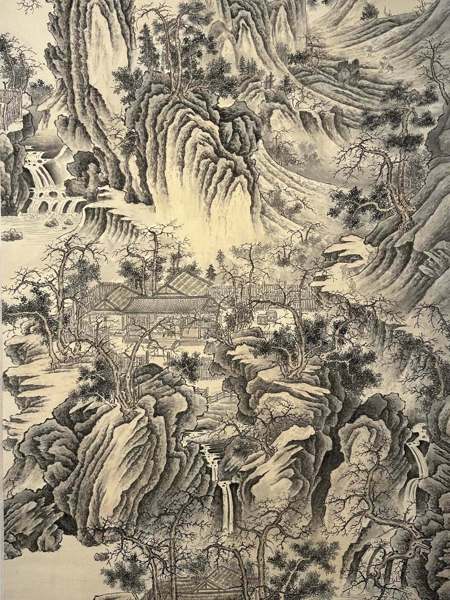 Chinese scroll painting Zhang Daqian