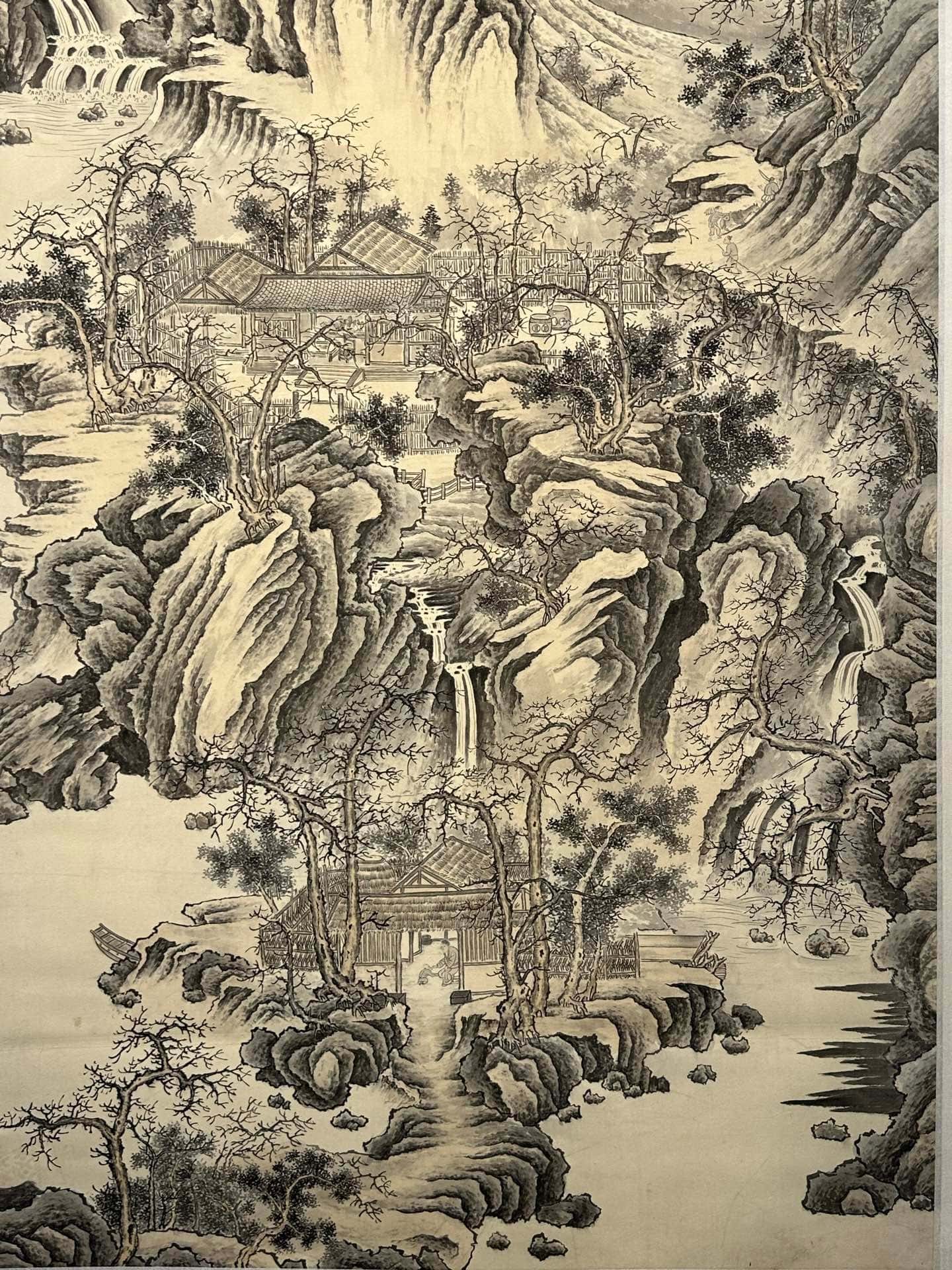 Chinese scroll painting Zhang Daqian