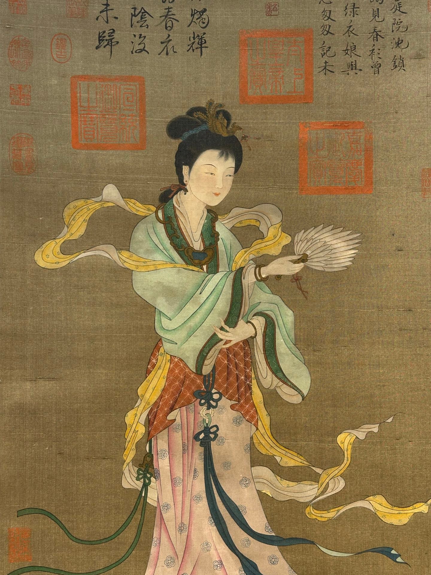 Chinese scroll painting Tang Yin