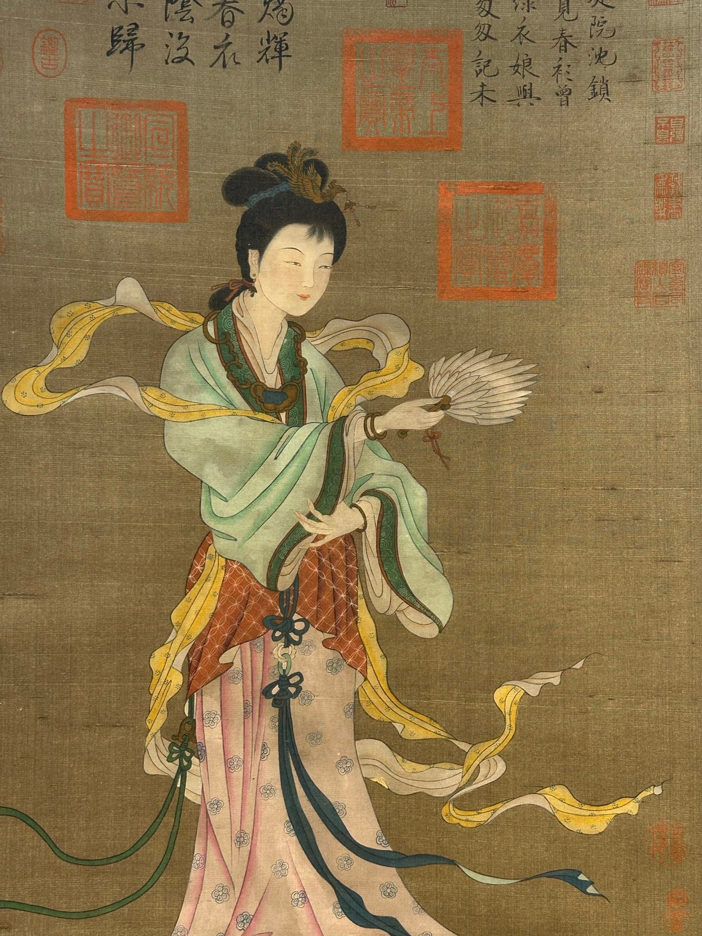 Chinese scroll painting Tang Yin