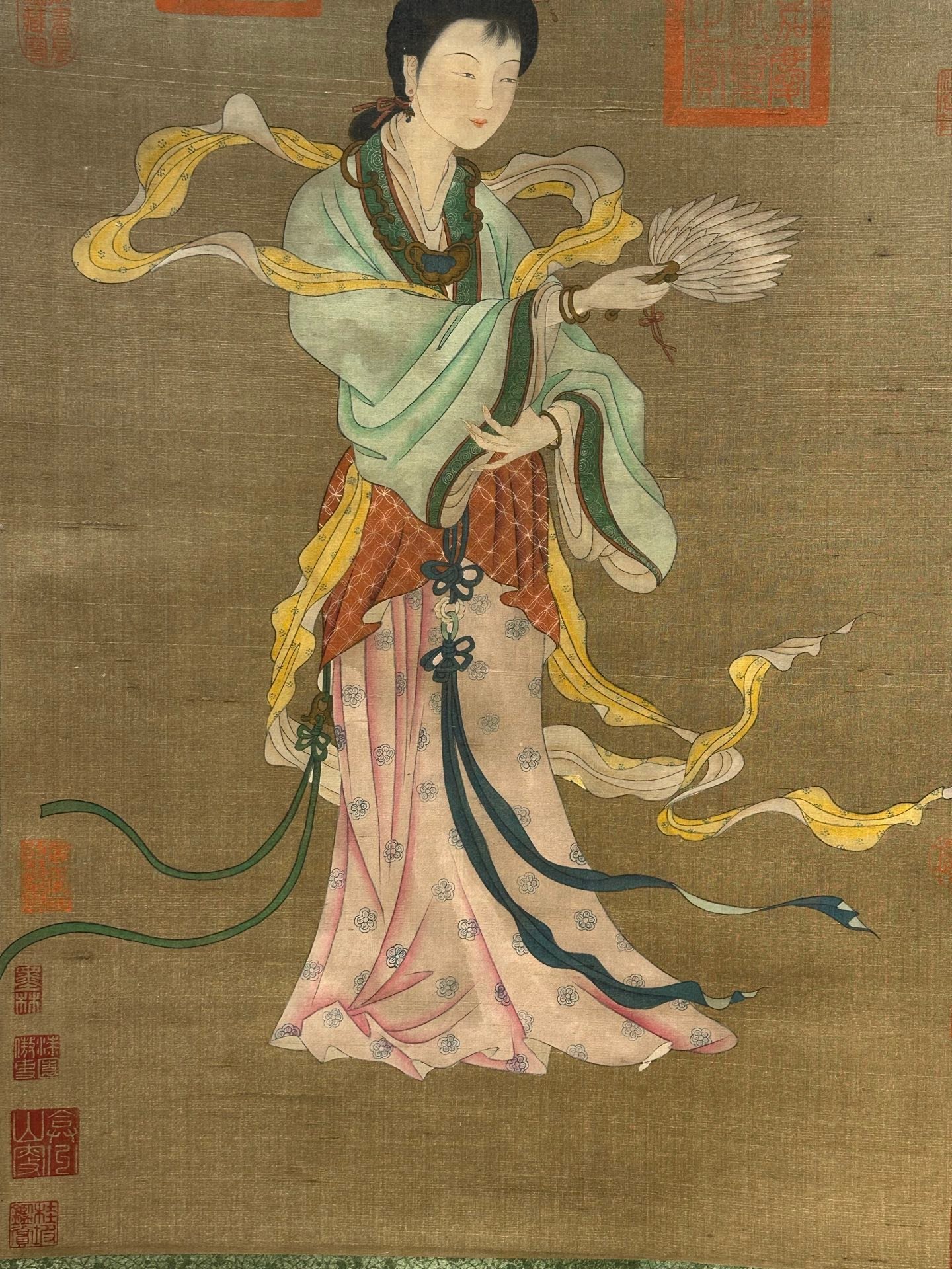 Chinese scroll painting Tang Yin