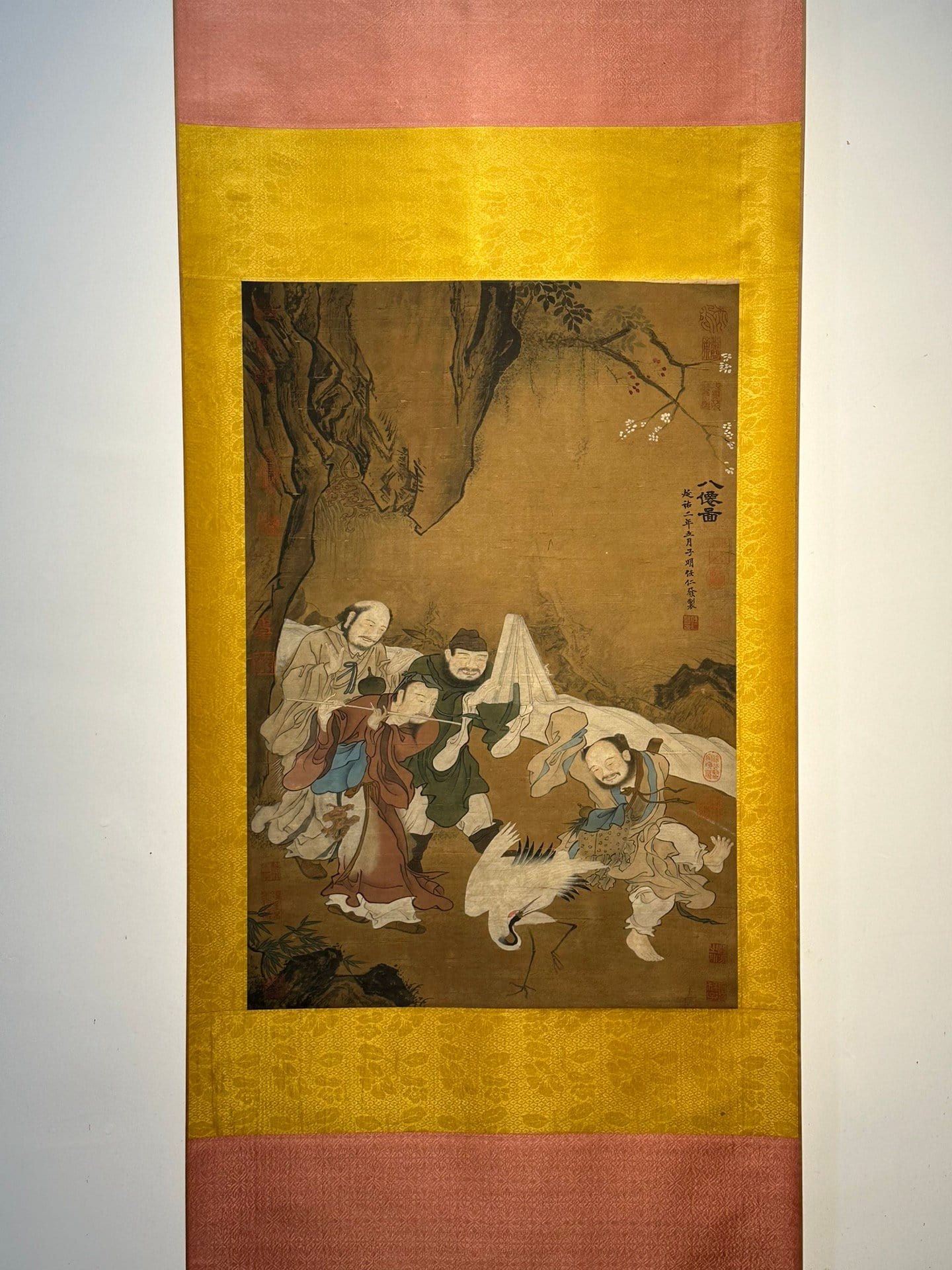 Chinese scroll painting Ren Renfa