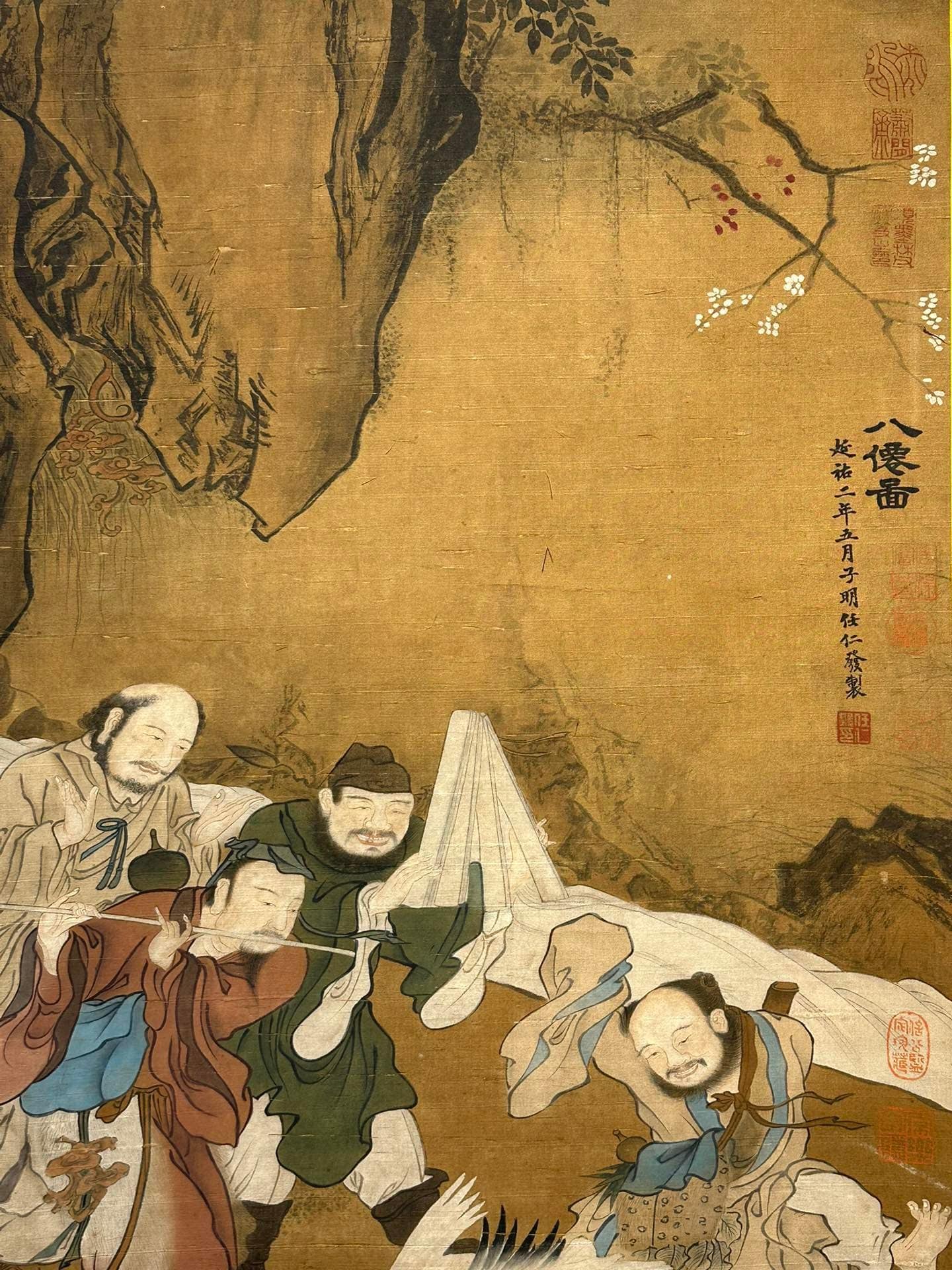 Chinese scroll painting Ren Renfa