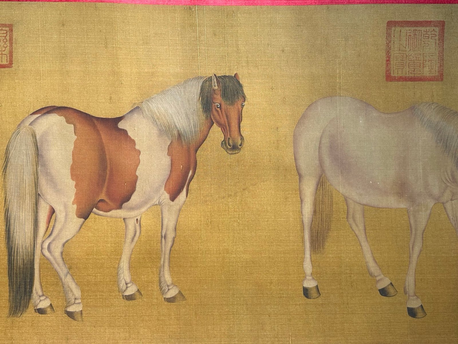 Chinese scroll painting Giuseppe