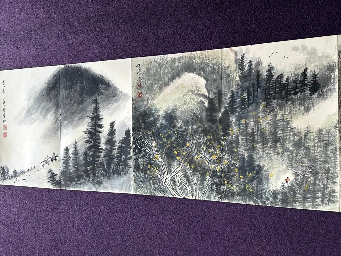 Chinese scroll painting Li Xiongcai