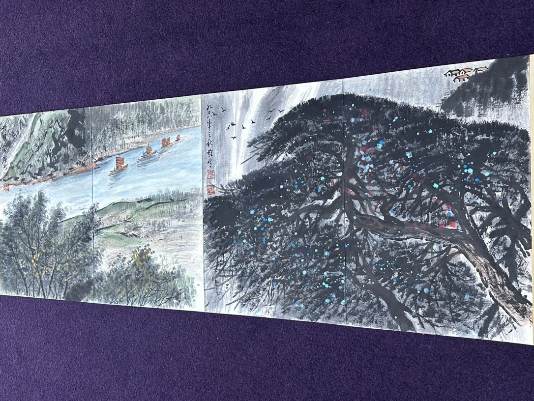 Chinese scroll painting Li Xiongcai