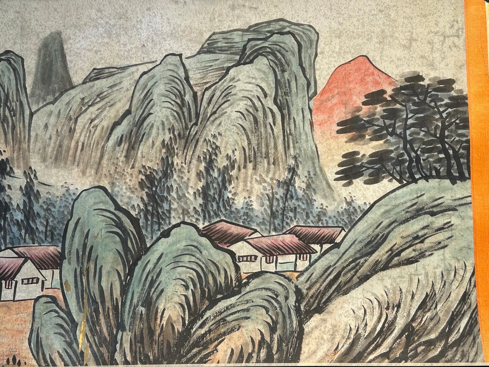 Chinese scroll painting Qi Baishi