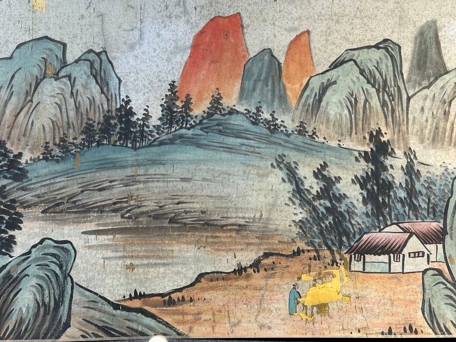 Chinese scroll painting Qi Baishi