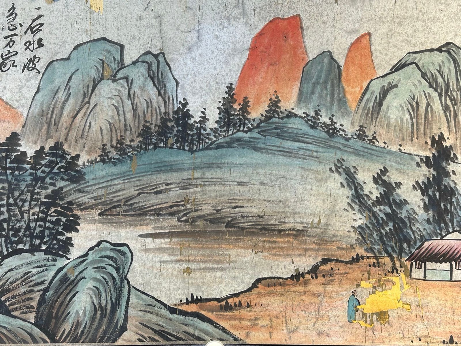 Chinese scroll painting Qi Baishi