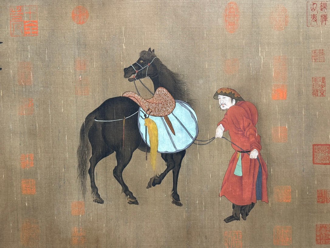 Chinese scroll painting Zhao Mengfu