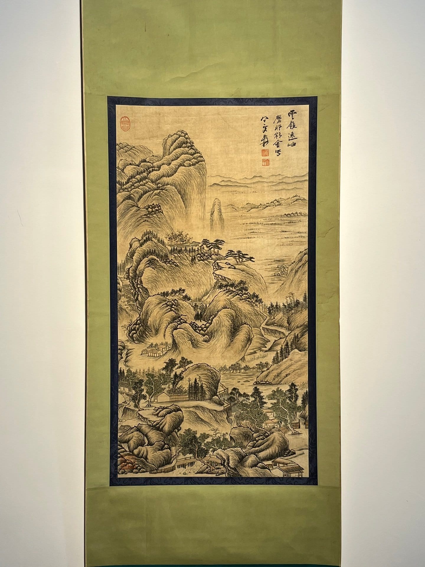 Chinese scroll painting Zhang Daqian