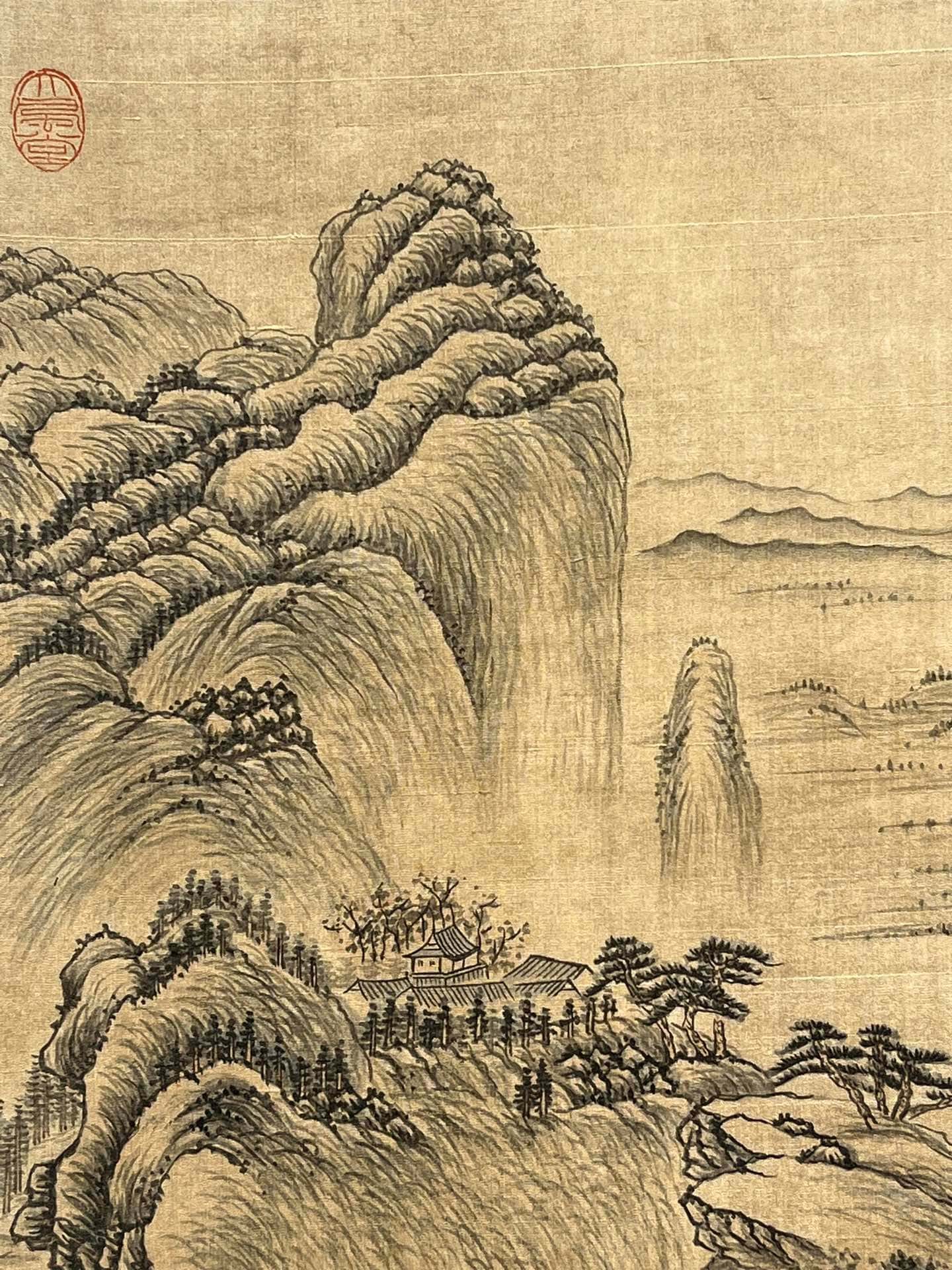 Chinese scroll painting Zhang Daqian