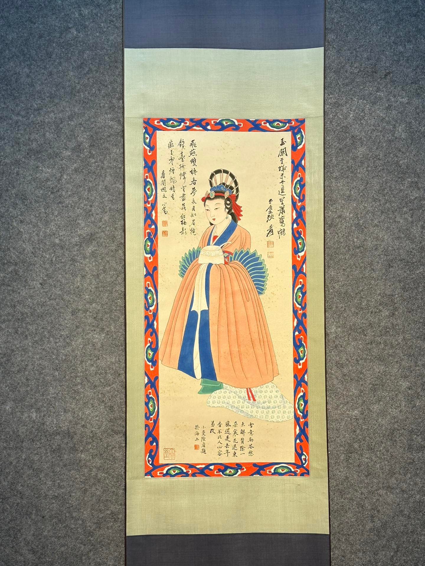 Chinese scroll painting Zhang Daqian