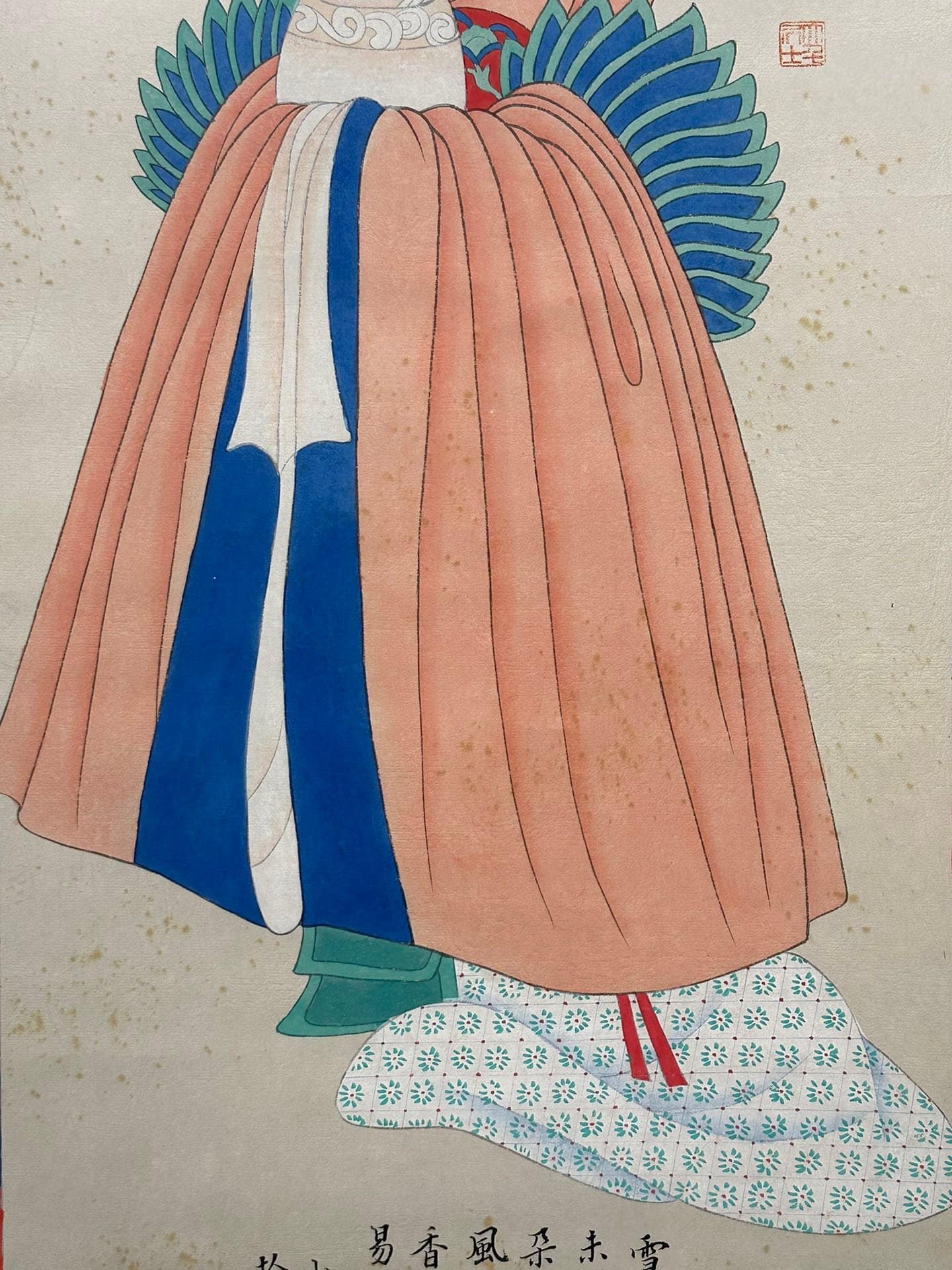 Chinese scroll painting Zhang Daqian