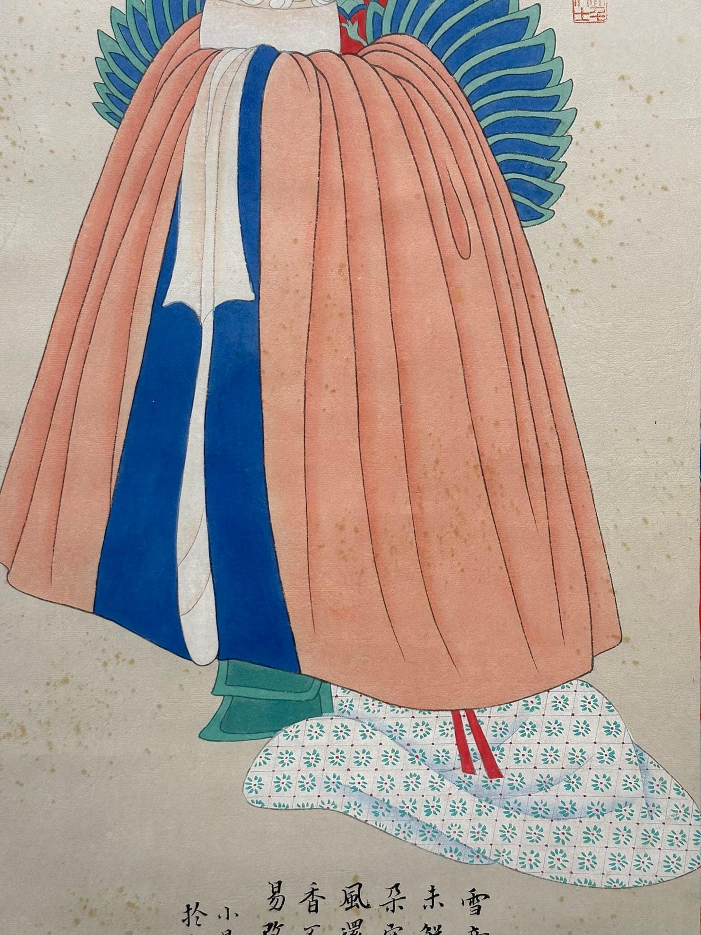 Chinese scroll painting Zhang Daqian