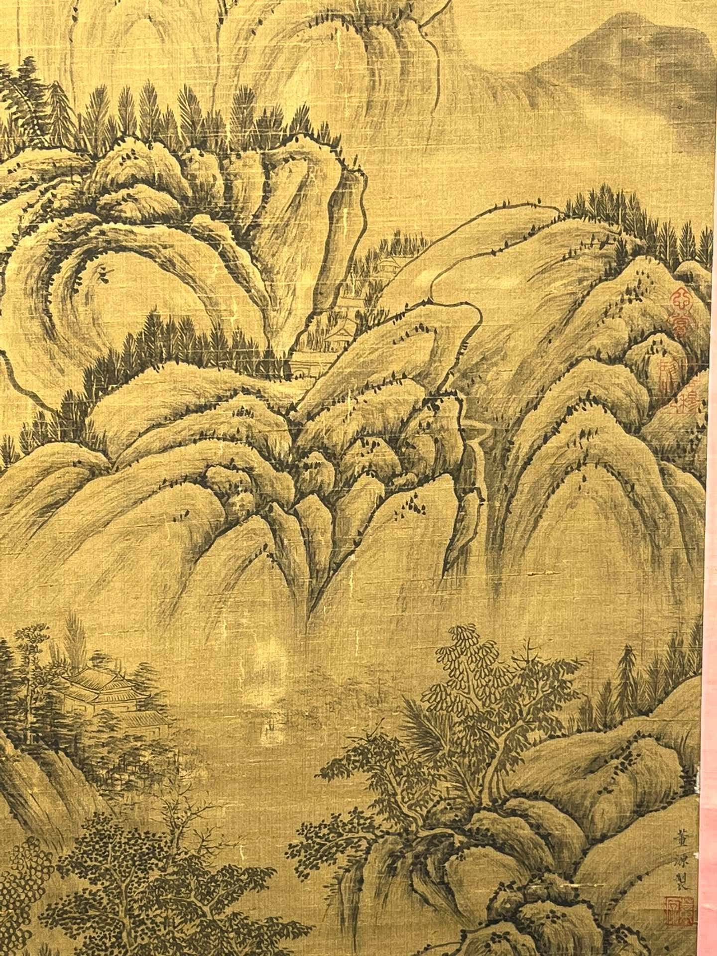 Chinese scroll painting Dong Yuan